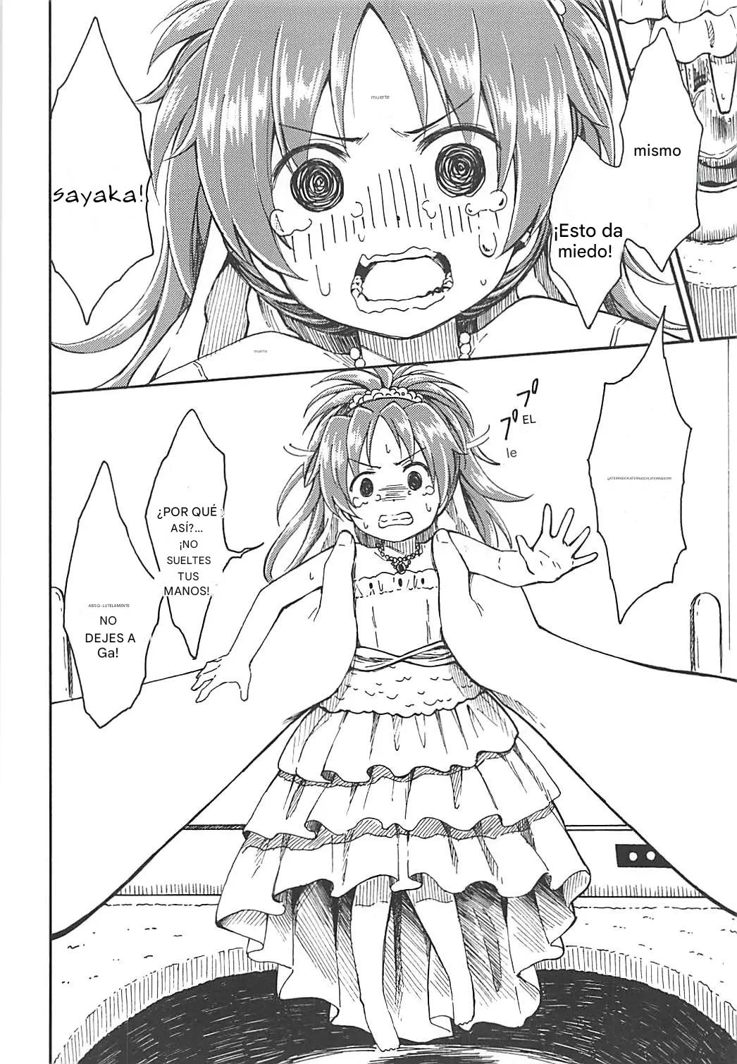 (C86) [Fukazume Kizoku (Amaro Tamaro)] Lovely Girls Lily vol. 10 (Puella Magi Madoka Magica) [SPANISH](traductor;CristoferDeLosAndes) image number 14