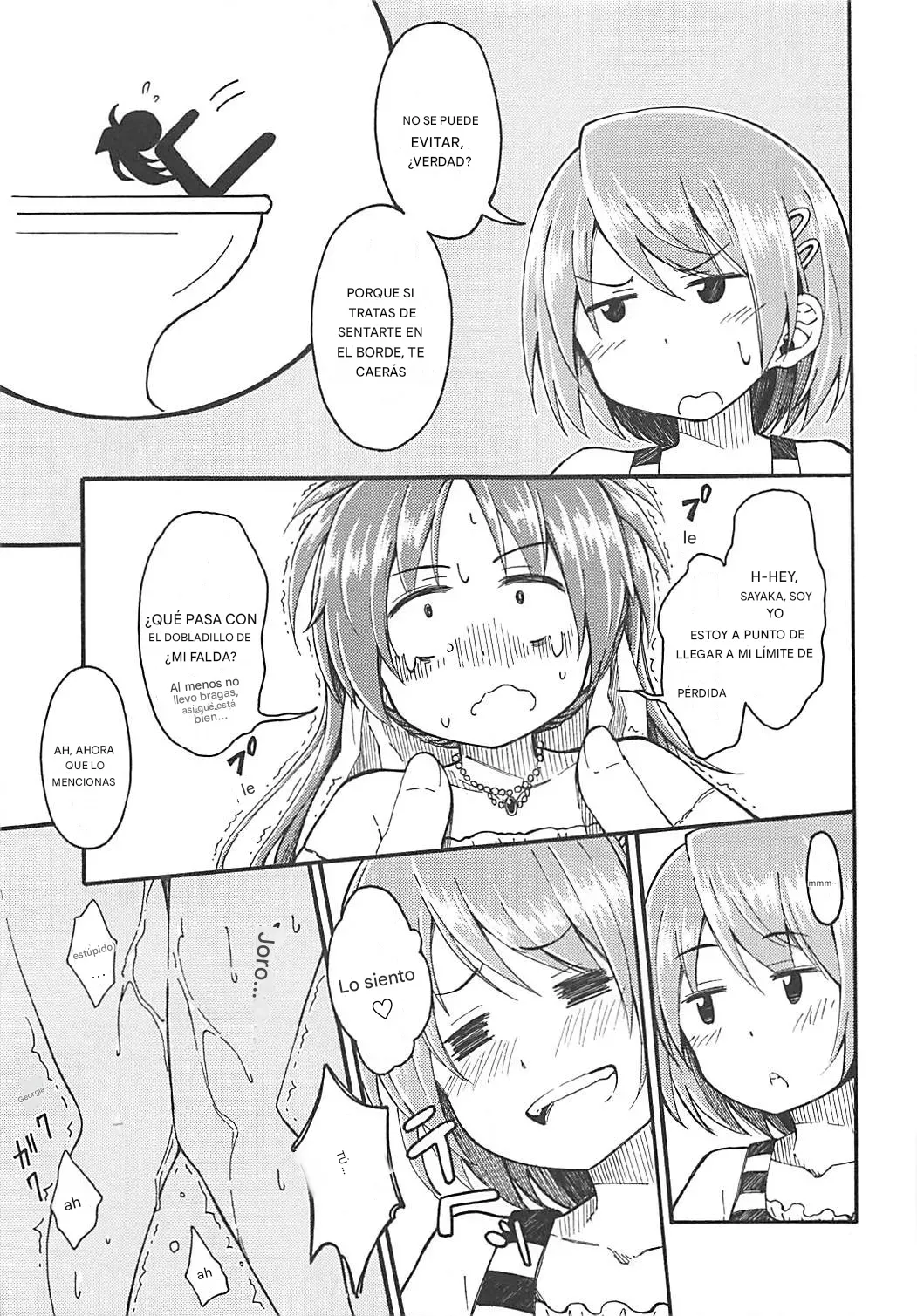 (C86) [Fukazume Kizoku (Amaro Tamaro)] Lovely Girls Lily vol. 10 (Puella Magi Madoka Magica) [SPANISH](traductor;CristoferDeLosAndes) image number 15