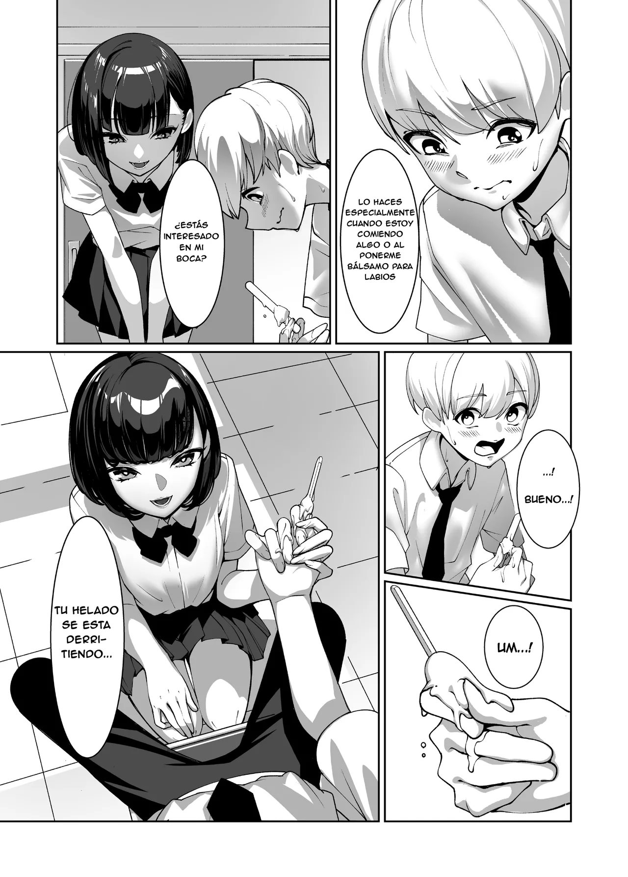 [Suzu no Ne (Suzuko)] Suki na Anoko ni Nametsukusareru [Spanish] image number 10