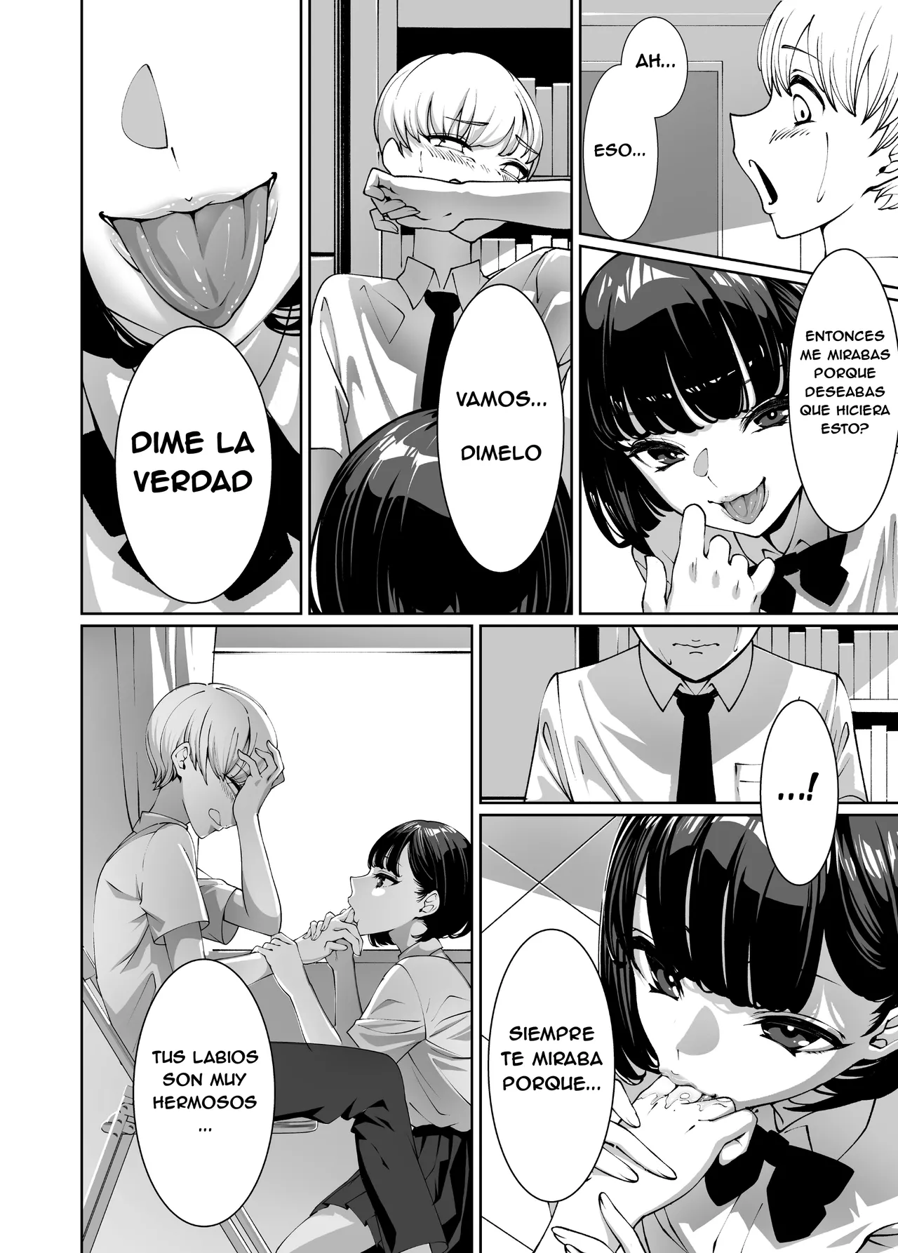 [Suzu no Ne (Suzuko)] Suki na Anoko ni Nametsukusareru [Spanish] image number 13