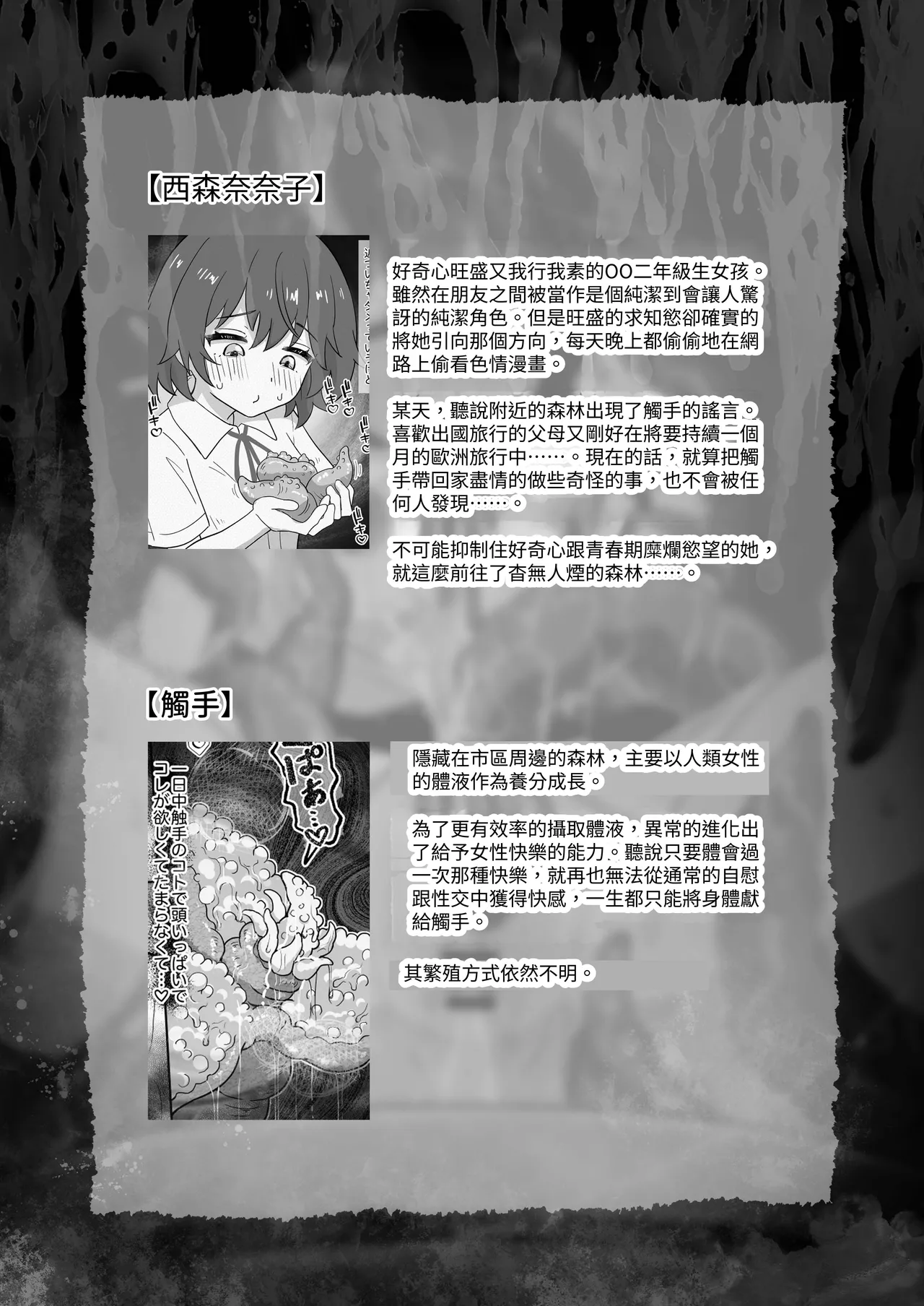 [サントーム]出来心で始めた触手オ⚫︎ニーが気持ち良すぎて止められません![中国翻訳] [DL版] image number 2