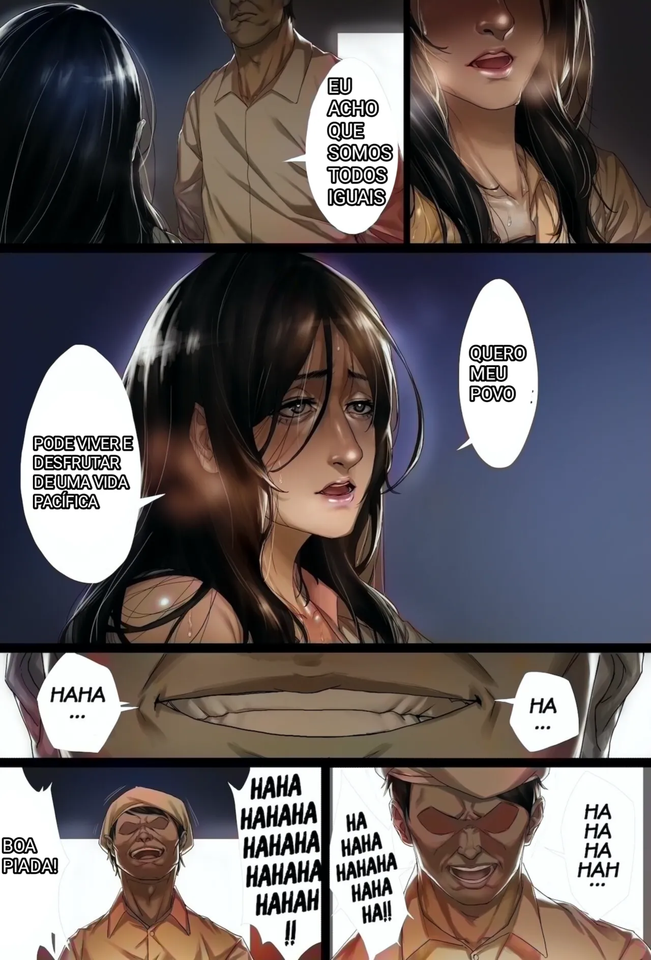 [Sharai] My War (Attack on Titan) (Colored) [OKONO99] изображение № 9