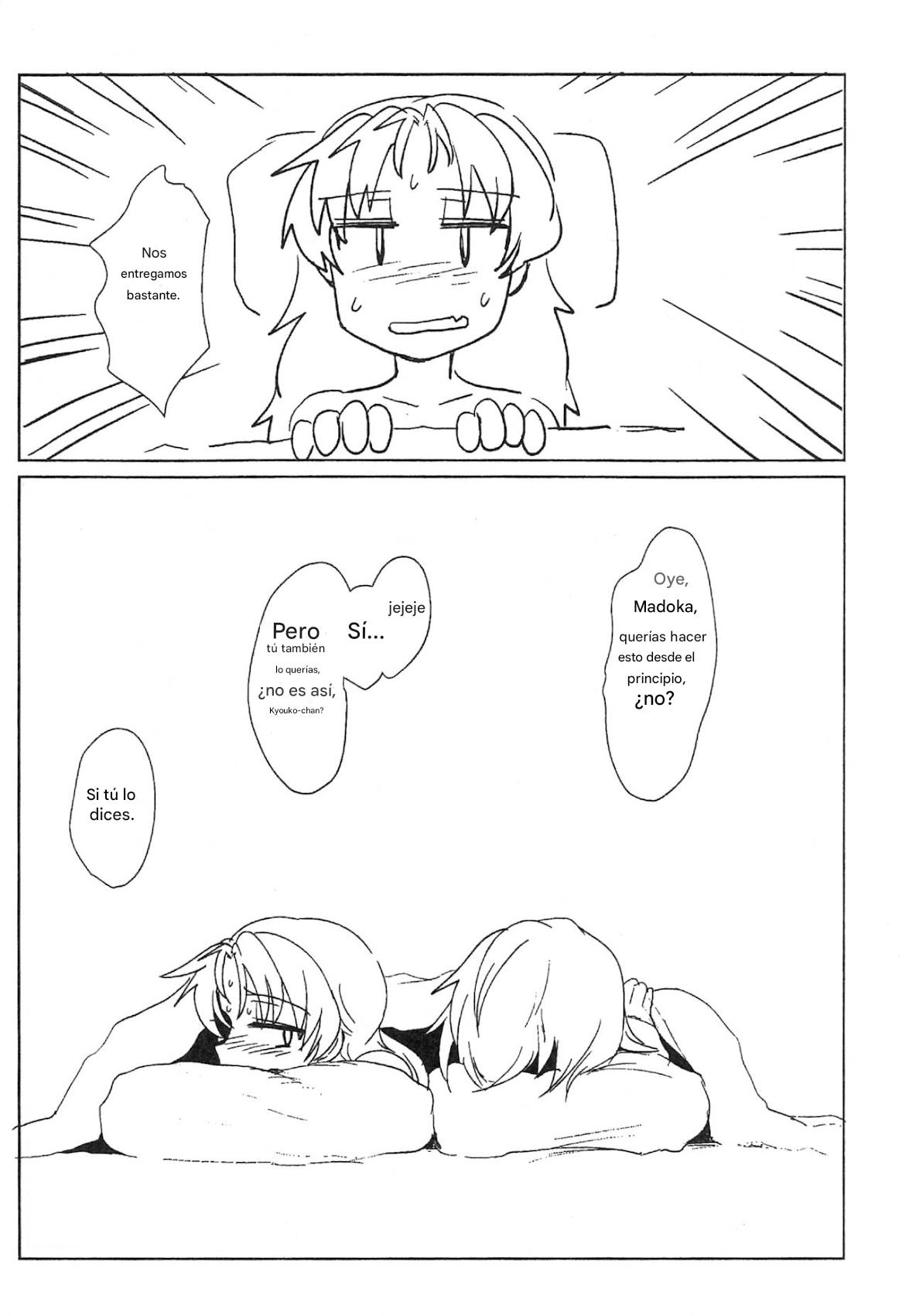 akura-san | "No te tocaré" Kaname-san VS Sakura-san (Puella Magi Madoka Magica) [spanish)(Traductor:CristoferDeLosAndes) numero di immagine  11