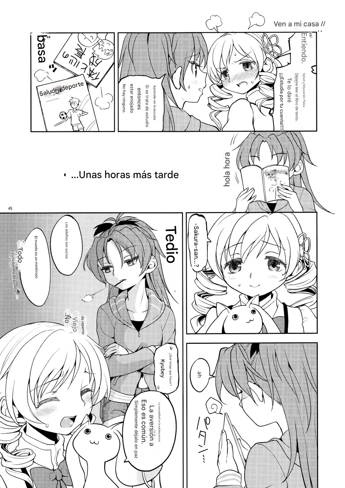 (Mou Nanimo Kowakunai 13) [Nedaore (Ayane)] Matometa no. (Puella Magi Madoka Mágica)(spanish)(traduccion:CristoferDeLosAndes) 图片编号 48