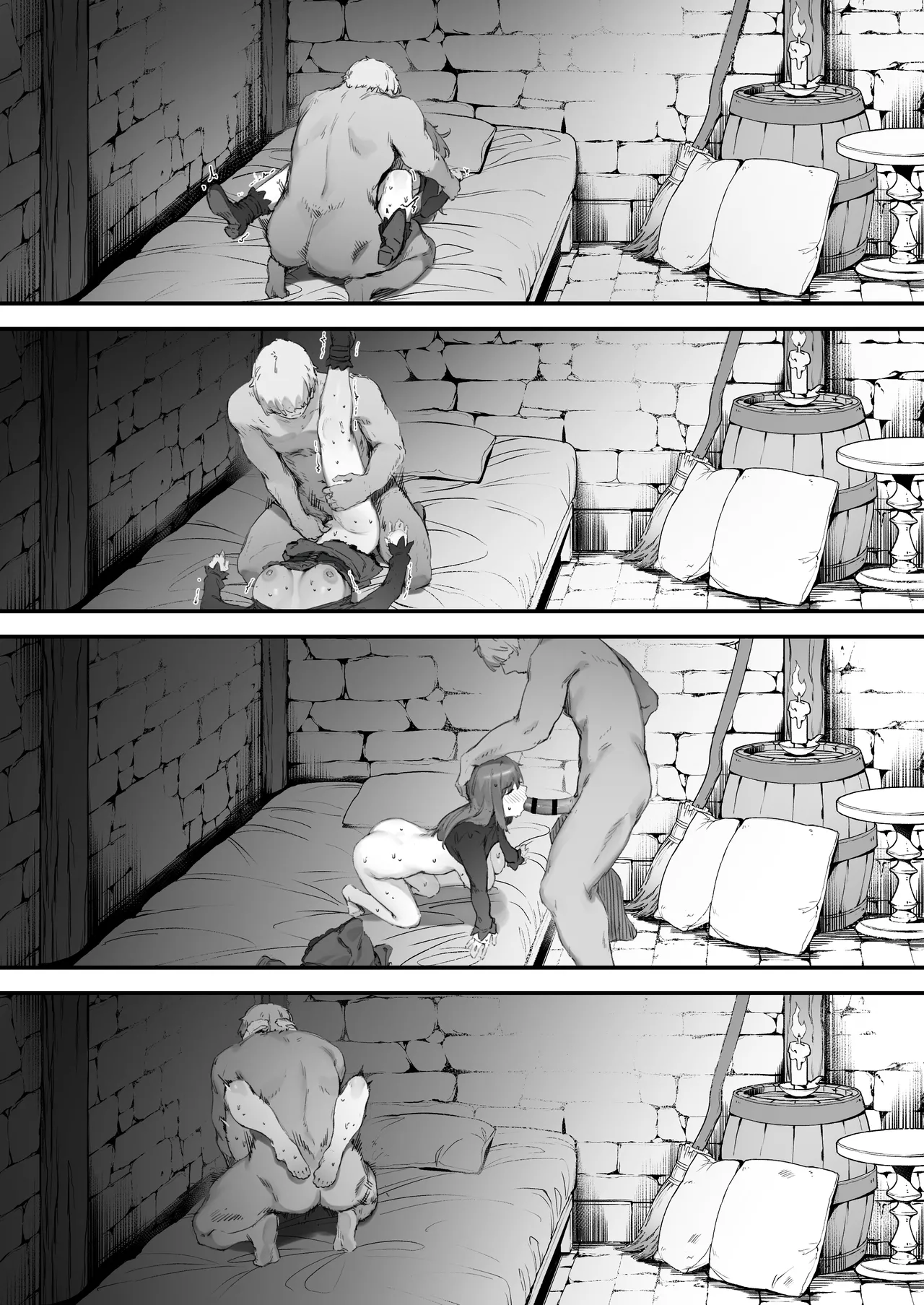 [Nigiri Usagi] Noroi no Sei de MP ga Tarimasen!! 1-9 [Textless] image number 31