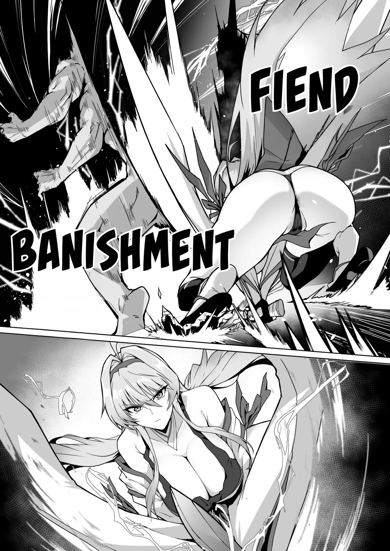 [Hokkebain! (Halcon)] Hama no Miko Ingoku ni Otsu | Exorcist Maidens: The Fall to Lustful Hell [English] [Shiromaru] [Digital] image number 8