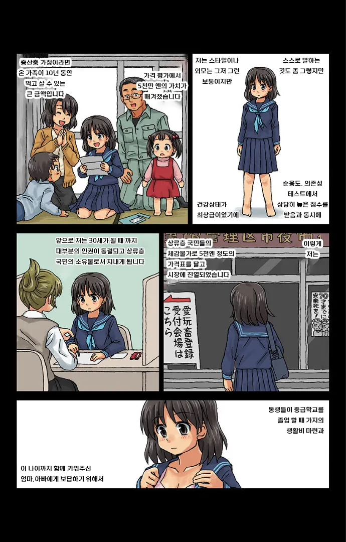 [Kasuga] 가축커플 ~마조타 군과 마조코쨩~ Ch.1 [korean] image number 8