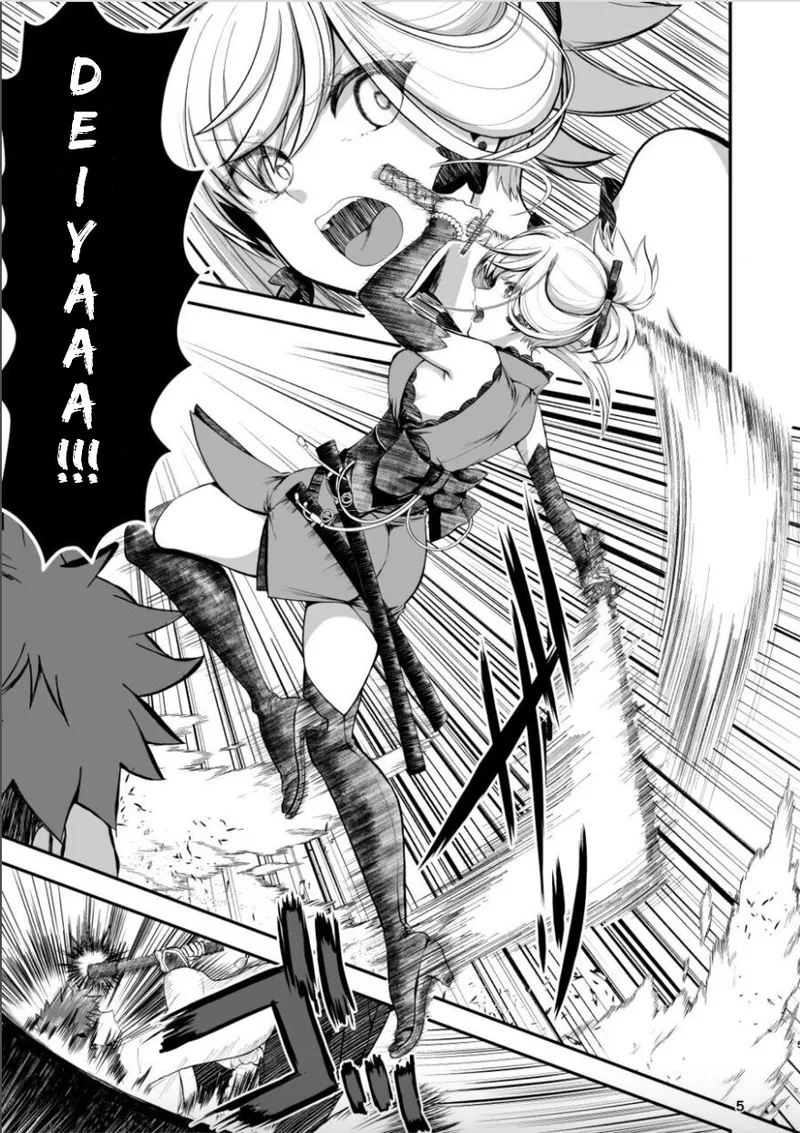 (C102) [Danbara dining hall (Nekohara Rurika)] Musashi-chan to Sex Shinaito Derenai Heya - A room you can't get out of unless you and Musashih avea se***. (Fate/Grand Order) [English] 画像番号 4