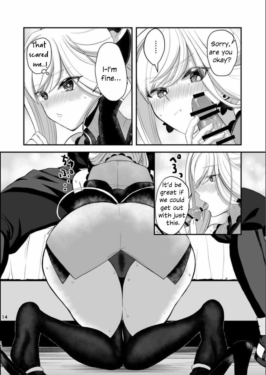 (C102) [Danbara dining hall (Nekohara Rurika)] Musashi-chan to Sex Shinaito Derenai Heya - A room you can't get out of unless you and Musashih avea se***. (Fate/Grand Order) [English] 画像番号 13