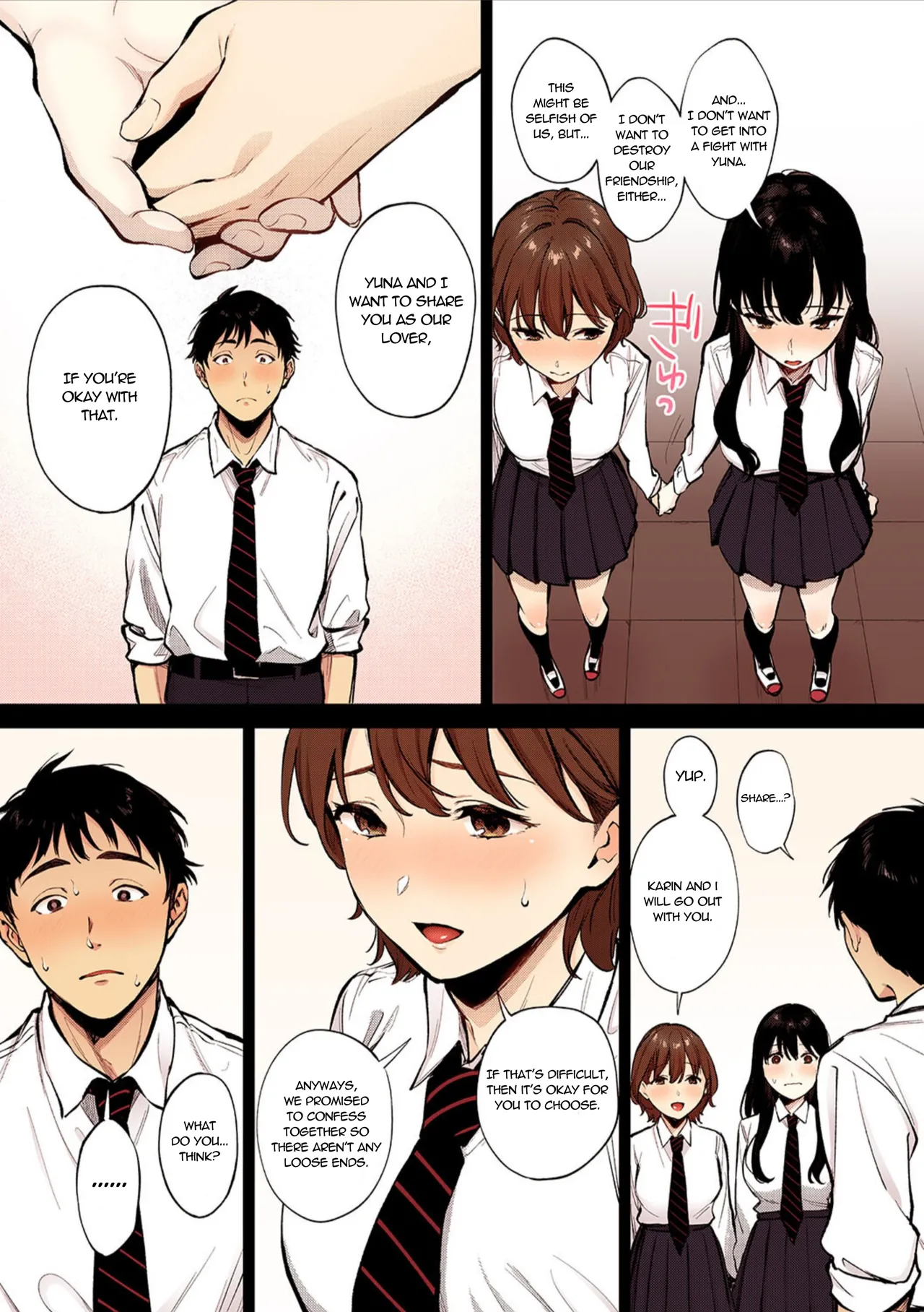 [Miyabe Kiwi] Share Loveru - Chapter 1-2 [English] [Nisor] [Colorized] image number 3