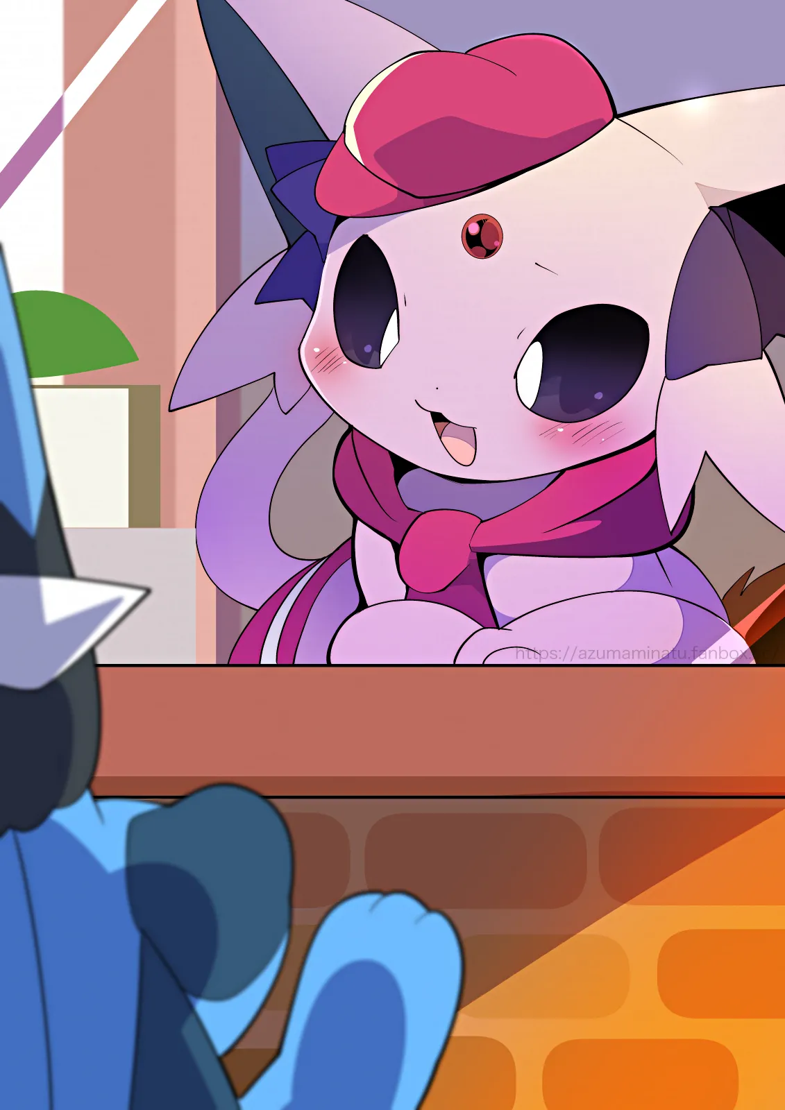 伊布充电咖啡馆☕️【念妖恶♀】+特别篇（水無月鈴風个人漢化） image number 2