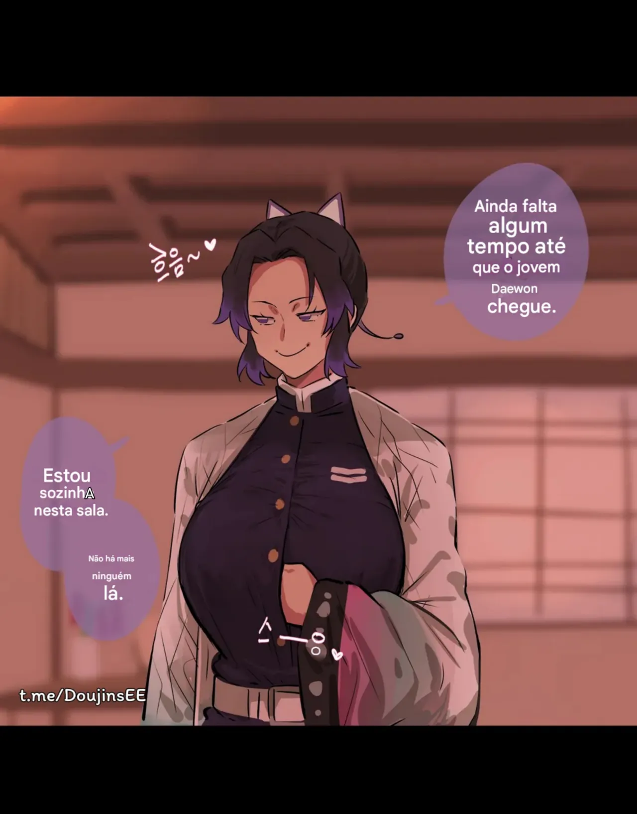 (Ooyun) Shinobu Kochō A Pervertida Escondida Da Zorra Parte 1&2 Completo numero di immagine  12