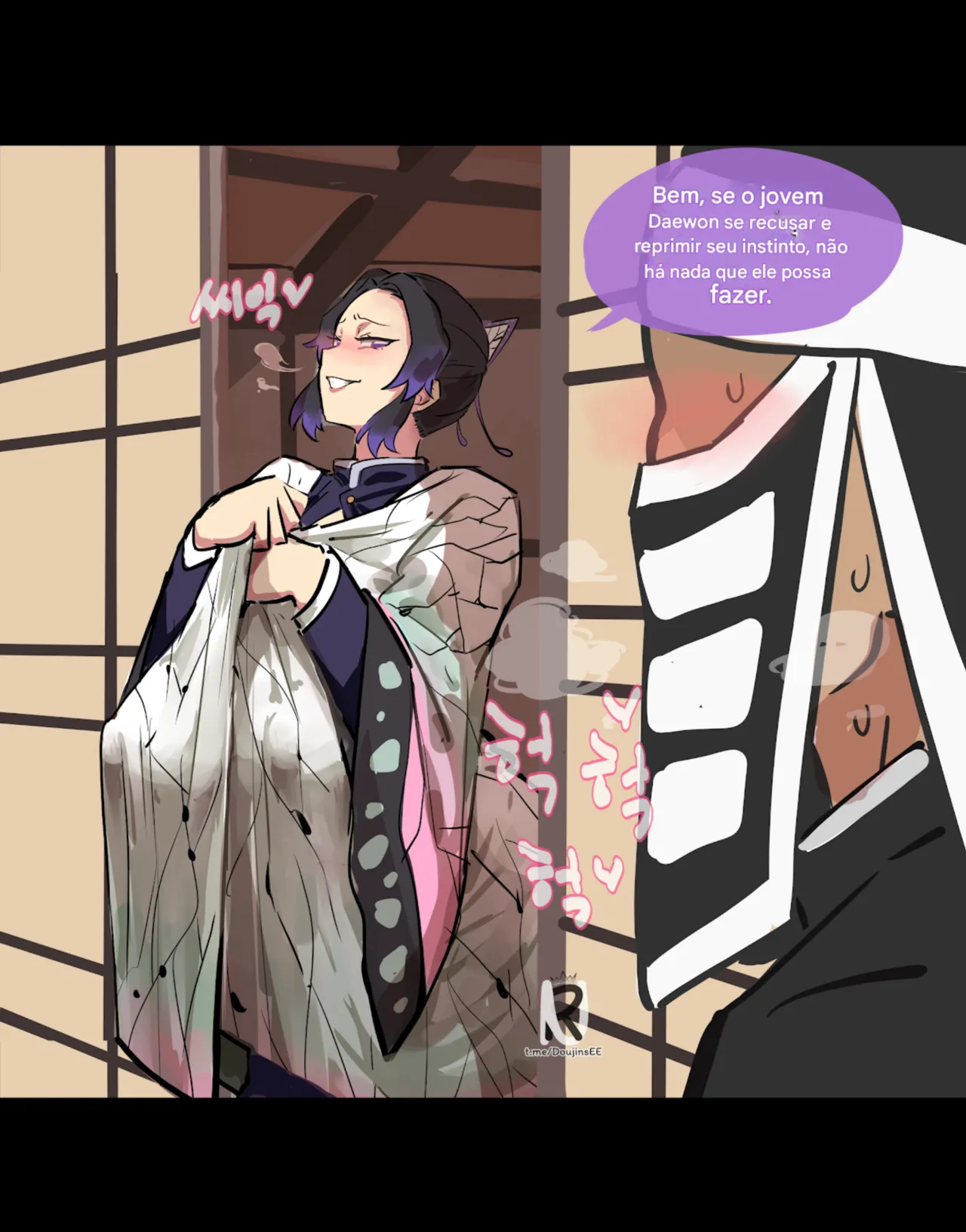 (Ooyun) Shinobu Kochō A Pervertida Escondida Da Zorra Parte 1&2 Completo numero di immagine  22