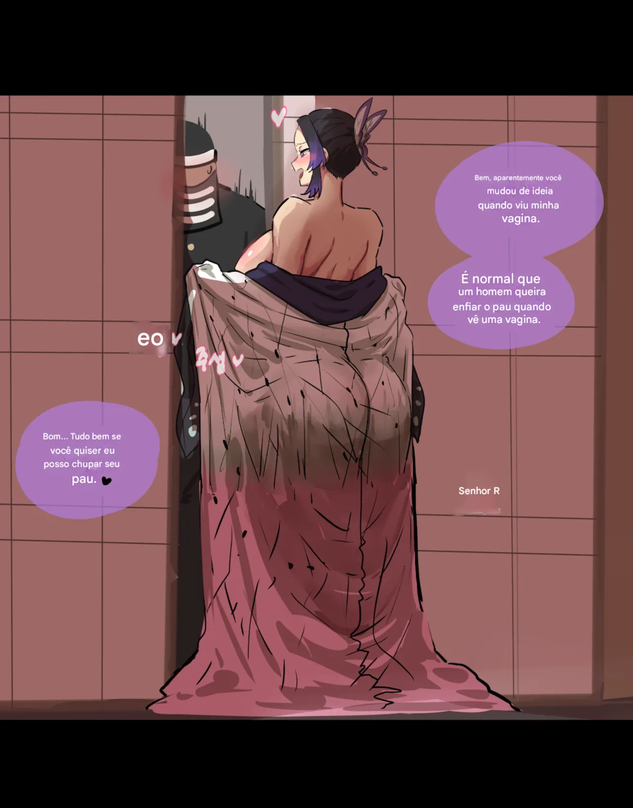 (Ooyun) Shinobu Kochō A Pervertida Escondida Da Zorra Parte 1&2 Completo numero di immagine  24