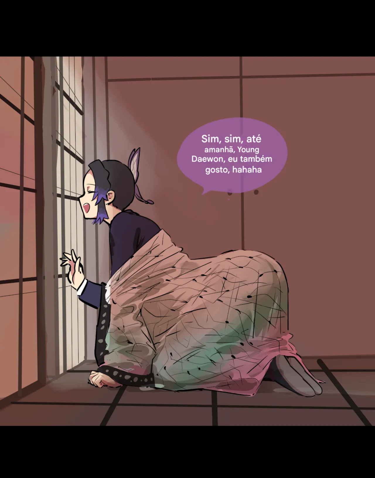 (Ooyun) Shinobu Kochō A Pervertida Escondida Da Zorra Parte 1&2 Completo numero di immagine  33