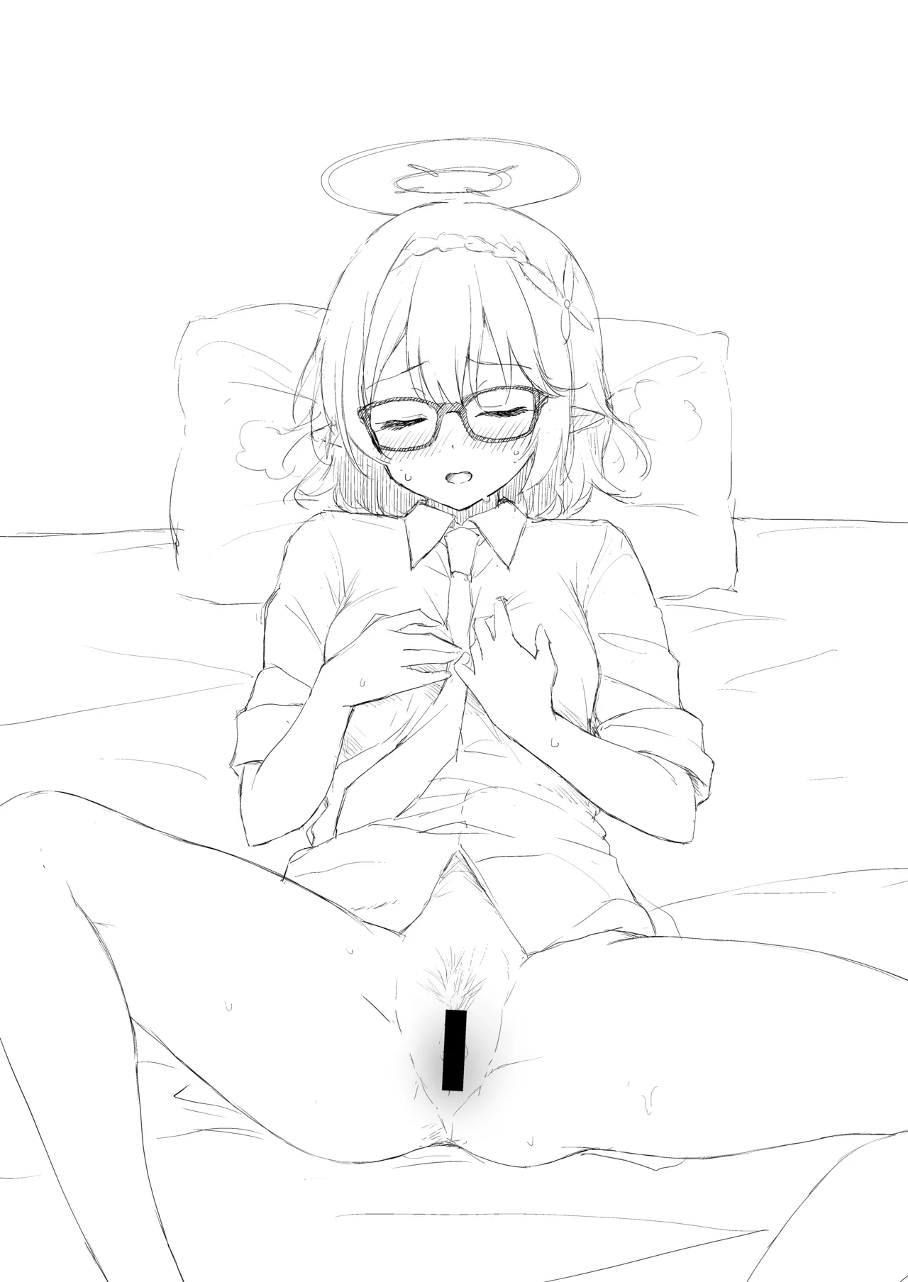 [DROP DEAD!! (Minase Syu)] Nonomi, Ochitsuite. - My feelings grow... | 野宫，你冷静一点。 (Blue Archive) [Chinese] [欶澜汉化组] [Digital] 이미지 번호 33