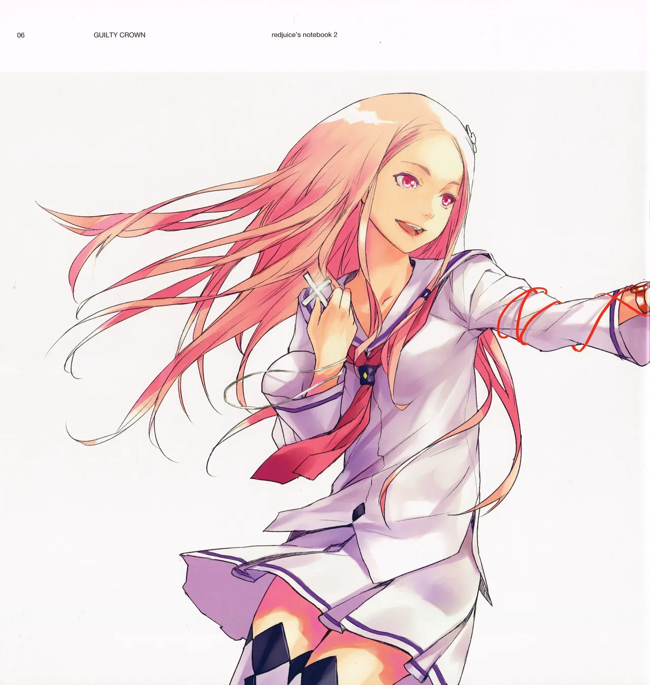 guilty crown red juices notebook 2 numero di immagine  8