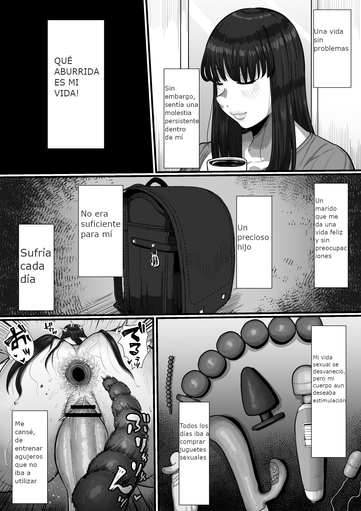 [Ebi no Implant (Shrimp Cake)] 35-sai Otameshi Uwaki Futanari Kyokon de Acme Rikon Suru made no Kiroku [Spanish] 图片编号 4