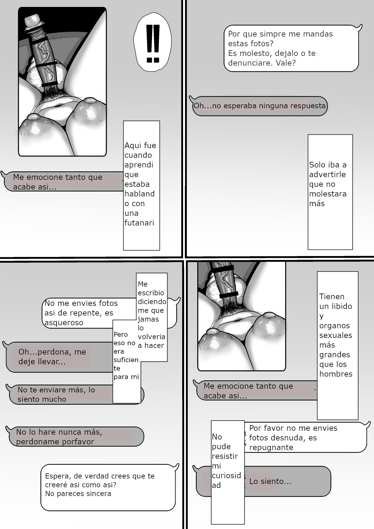 [Ebi no Implant (Shrimp Cake)] 35-sai Otameshi Uwaki Futanari Kyokon de Acme Rikon Suru made no Kiroku [Spanish] 图片编号 7