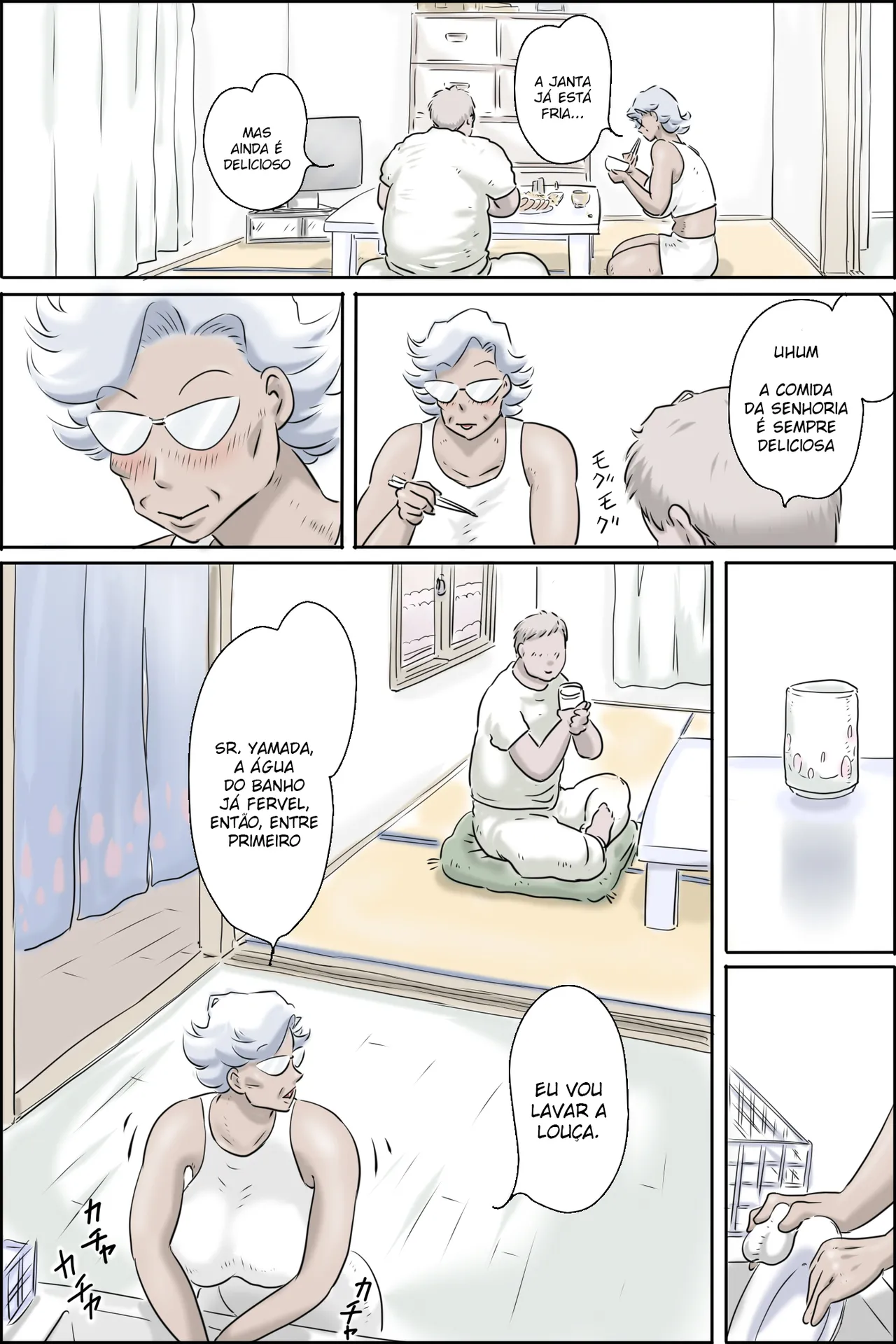 [Zenmai Kourogi] Ooya-san ga Yonderu 3 -Shiawase no Dai Bousou Hen- Português 21eme image