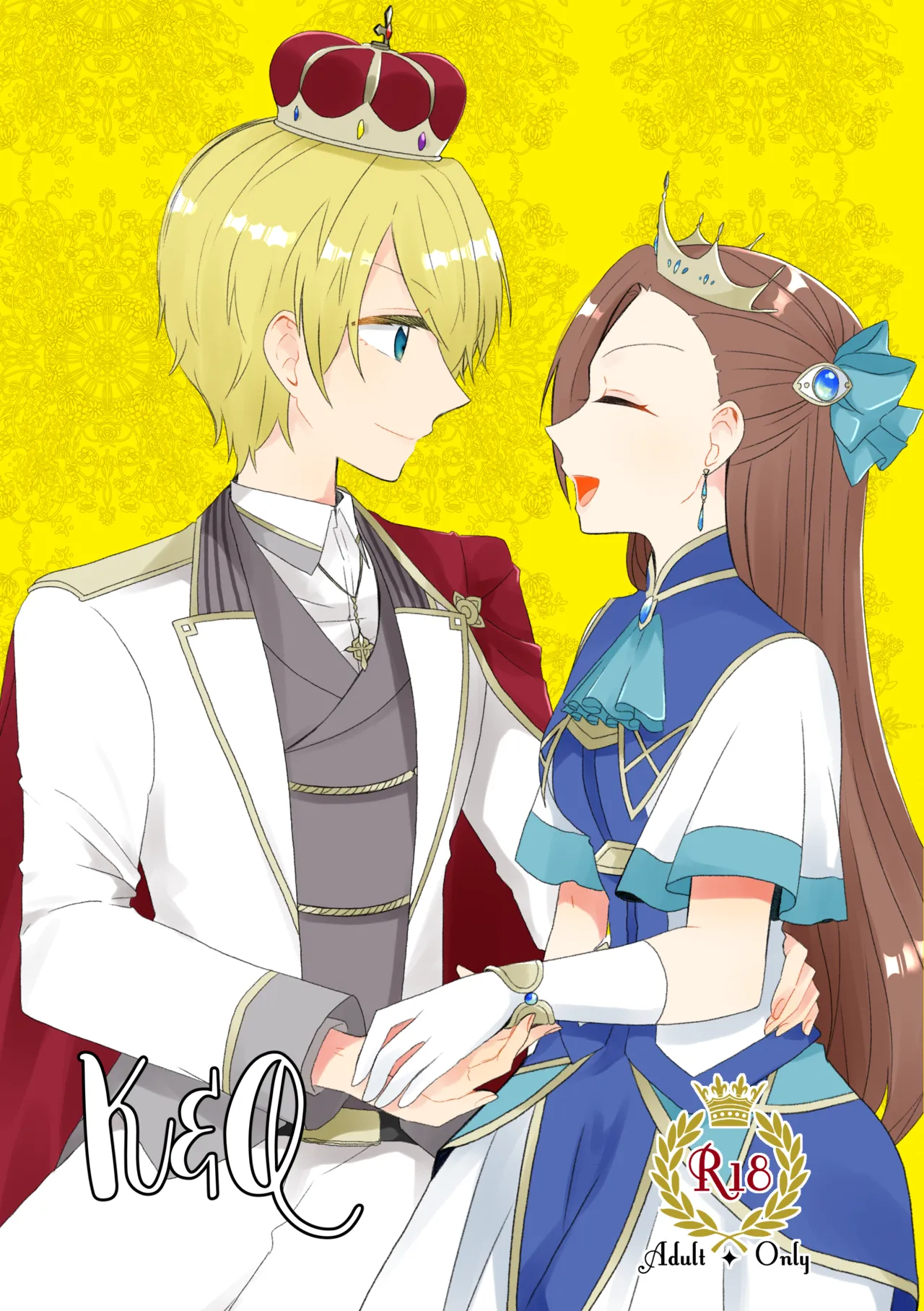 [hertz (Nanako)] K&Q (Otome Game no Hametsu Flag shika Nai Akuyaku Reijou ni Tensei shiteshimatta...) [Digital] imagen número 1