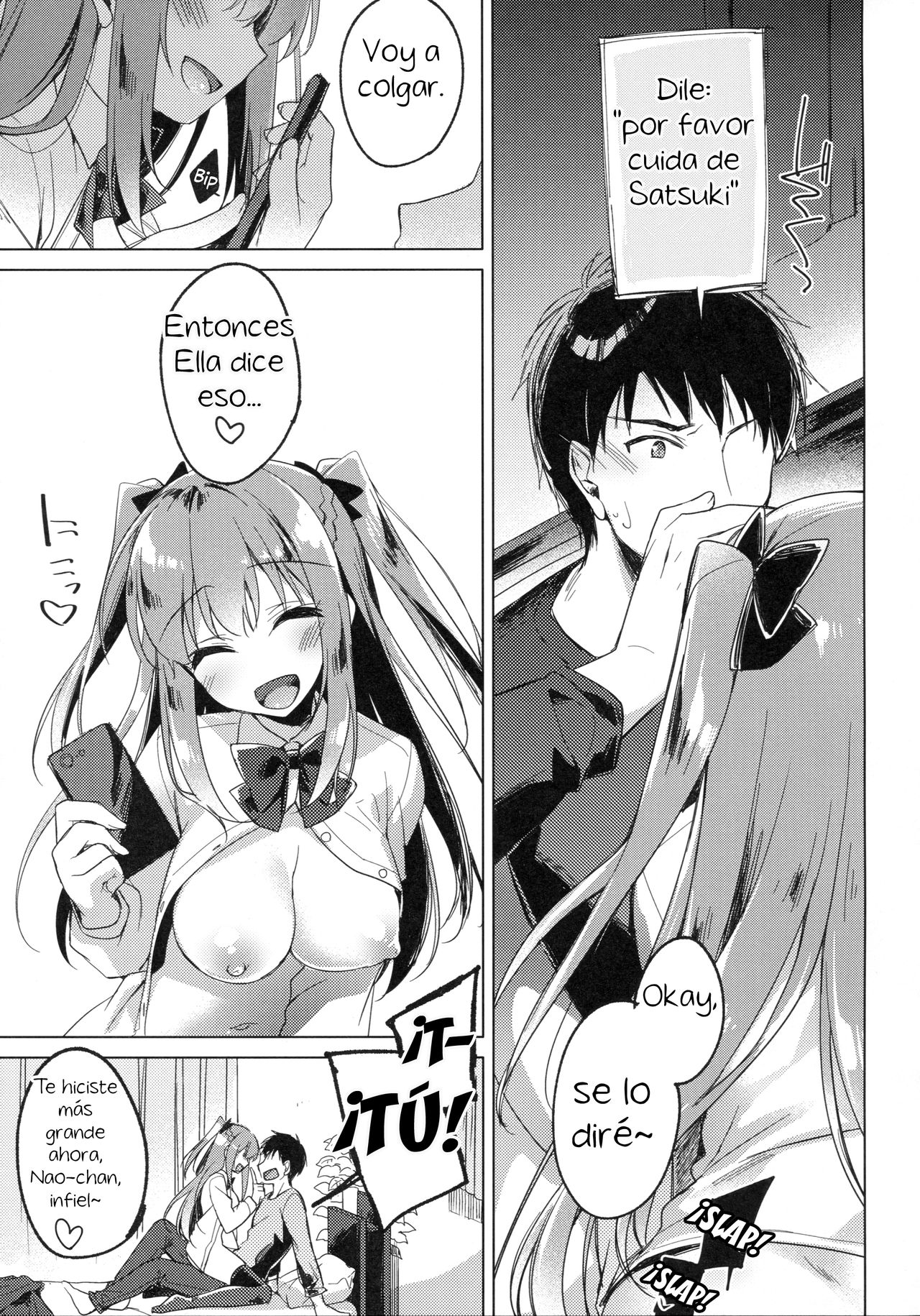 (COMIC1☆13) [FRAC (Motomiya Mitsuki)] Maybe I Love You 2 | Tal vez te amo 2 [Spanish] [El mago de las MILFS] 18eme image