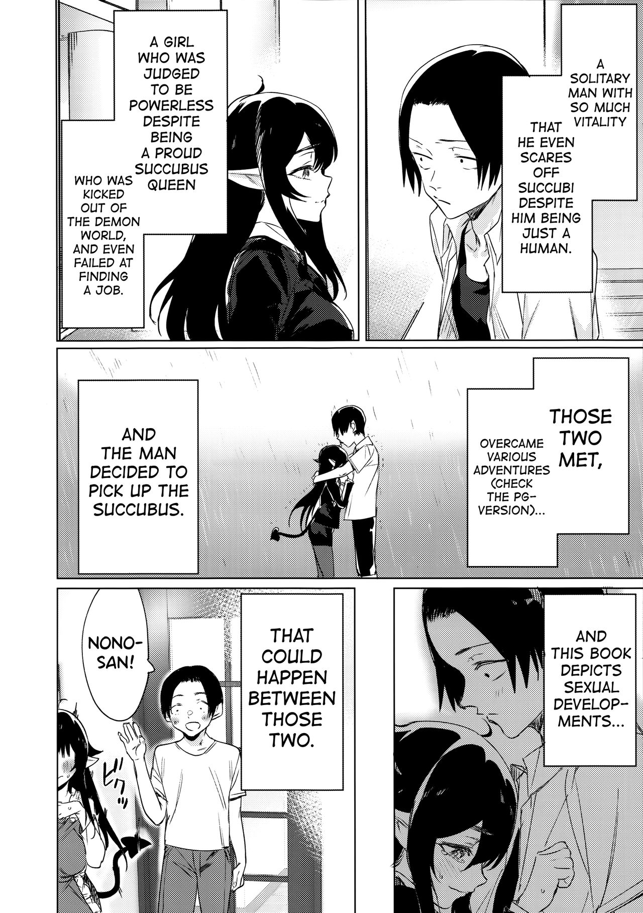 (C97) [Yaki Tomahawk Steak (Yakitomato)] Shuukatsu Shippai Shita Succubus-san o Hiroimashita | I Picked Up a Succubus Who Failed to Get a Job [English] {biribiri} image number 3