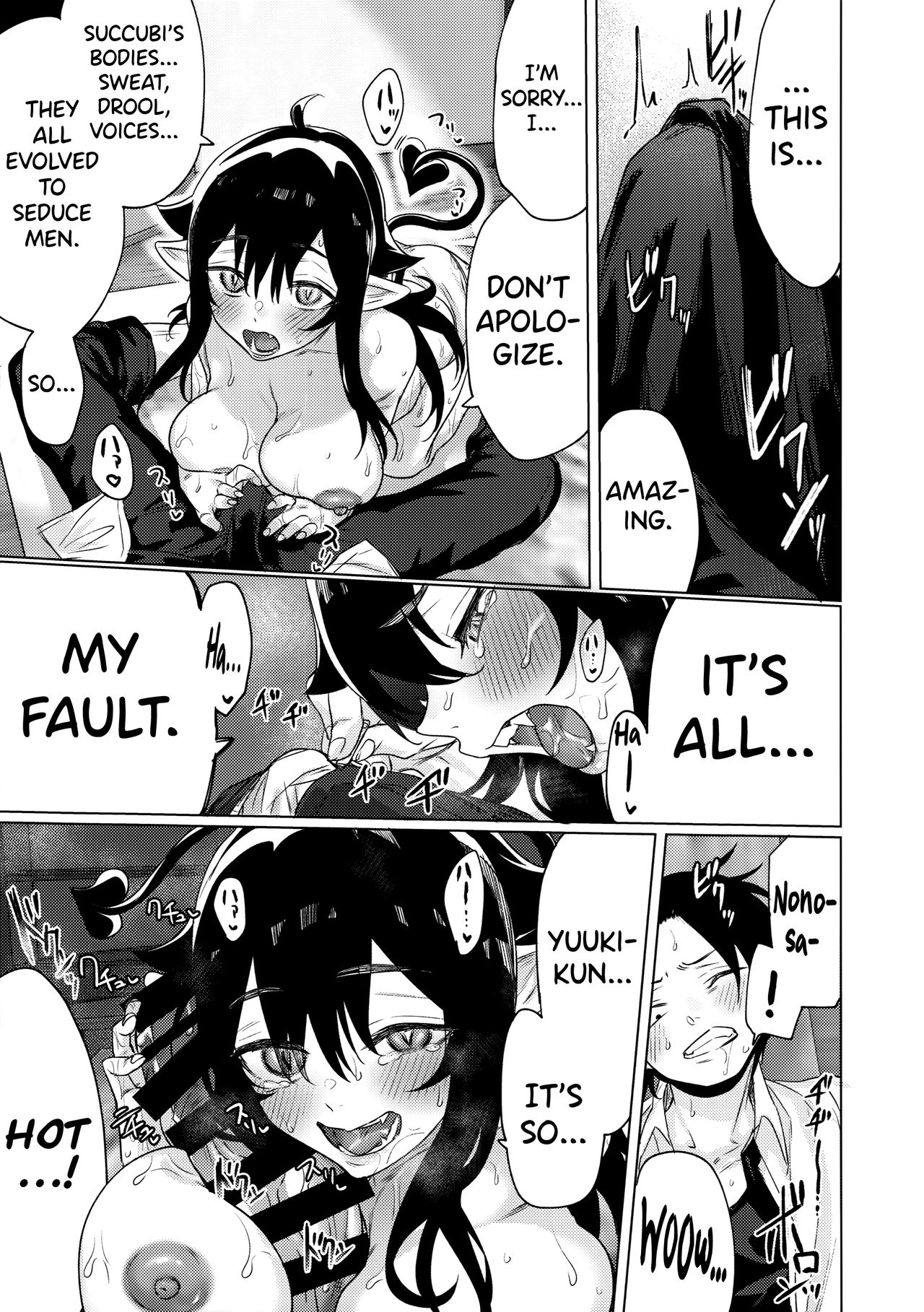 (C97) [Yaki Tomahawk Steak (Yakitomato)] Shuukatsu Shippai Shita Succubus-san o Hiroimashita | I Picked Up a Succubus Who Failed to Get a Job [English] {biribiri} image number 12