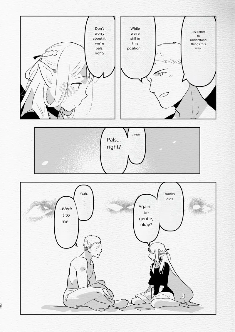 [Aimaitei (Aimaitei Umami)] Futa x Otoko no Ero Hon. (Meshi) (Dungeon Meshi) [Digital] 图片编号 21