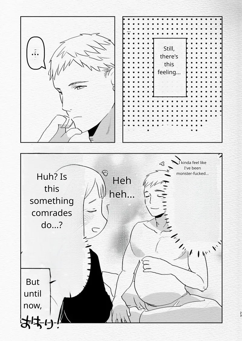 [Aimaitei (Aimaitei Umami)] Futa x Otoko no Ero Hon. (Meshi) (Dungeon Meshi) [Digital] 图片编号 22