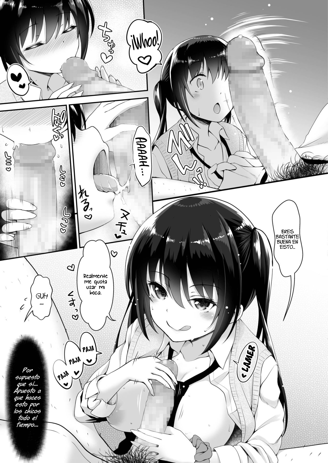 [Maririn] Jitsu wa Ore, Imouto no Tomodachi ni Okane Watashiteru | En realidad, le doy dinero a la amiga de mi hermana (COMIC AOHA 2019 Fuyu) [Spanish] [Rakuen Translations] [Digital] 이미지 번호 5