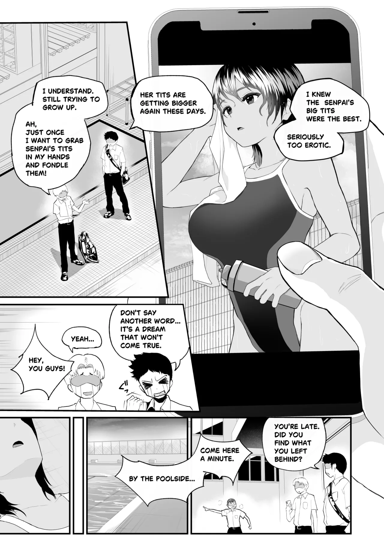 [十色がをん] 起きない子【水泳部】 / OKINAIKO[swimmer] [日本語、英語] image number 20