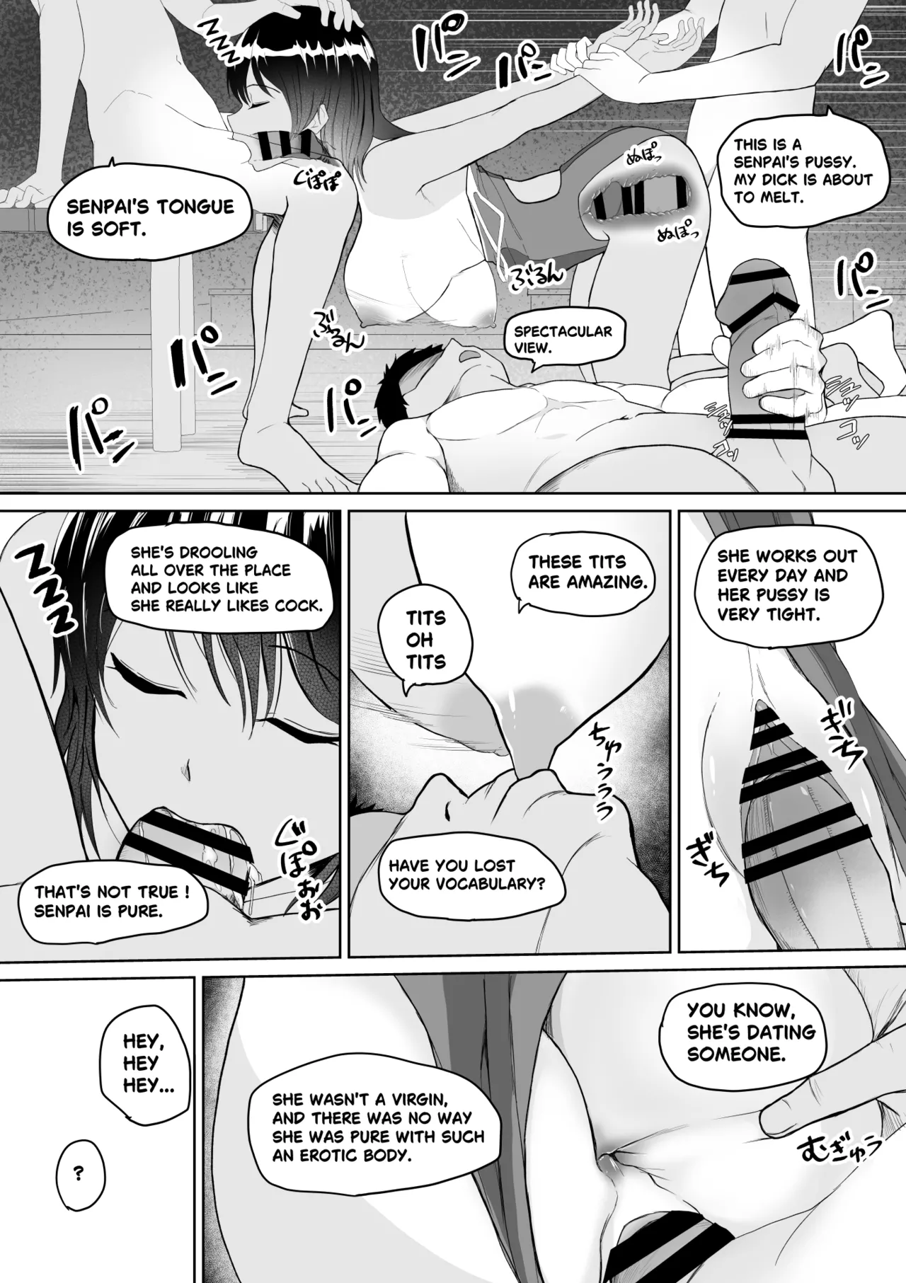 [十色がをん] 起きない子【水泳部】 / OKINAIKO[swimmer] [日本語、英語] image number 29