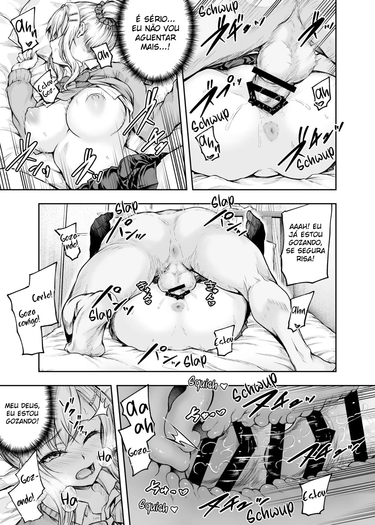 [Sazareito (Ohnaka Ito)] Mama ga Muchuu na Musume no Kareshi 1 - Kono Chinpo wa Kyouikujou Yoroshikunai node Mama ga Shori Shimasu. [Portuguese-BR] [mundohentaioficial.com] [Digital] 图片编号 10