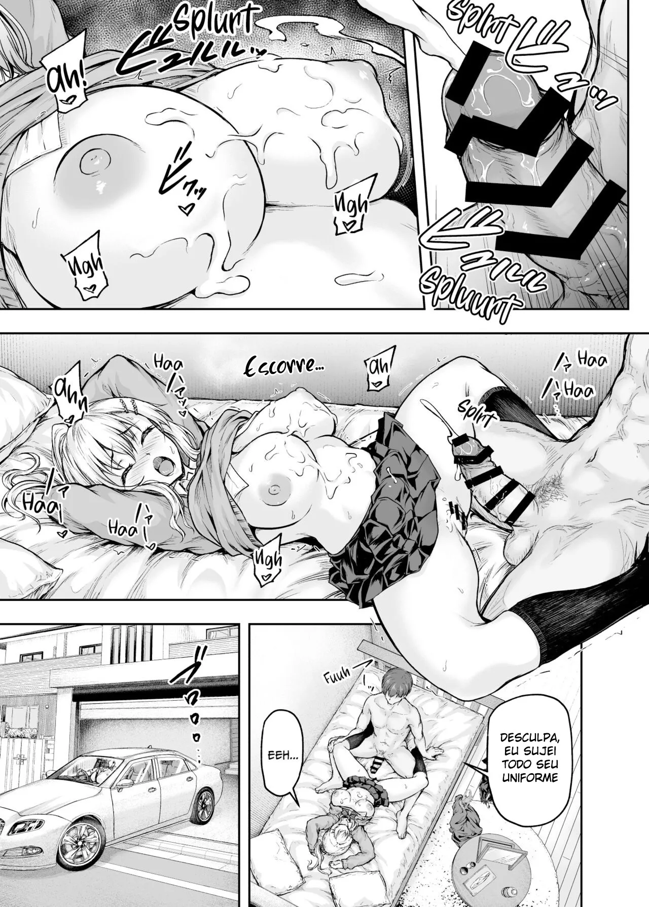 [Sazareito (Ohnaka Ito)] Mama ga Muchuu na Musume no Kareshi 1 - Kono Chinpo wa Kyouikujou Yoroshikunai node Mama ga Shori Shimasu. [Portuguese-BR] [mundohentaioficial.com] [Digital] 图片编号 12