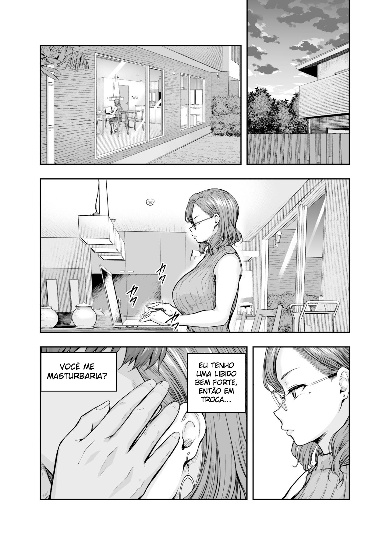 [Sazareito (Ohnaka Ito)] Mama ga Muchuu na Musume no Kareshi 1 - Kono Chinpo wa Kyouikujou Yoroshikunai node Mama ga Shori Shimasu. [Portuguese-BR] [mundohentaioficial.com] [Digital] 图片编号 31