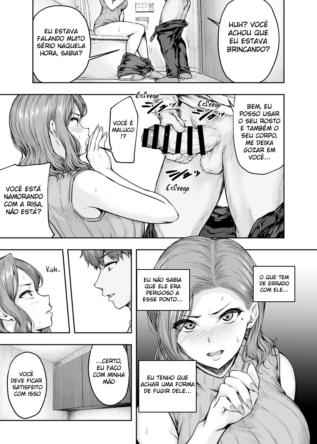 [Sazareito (Ohnaka Ito)] Mama ga Muchuu na Musume no Kareshi 1 - Kono Chinpo wa Kyouikujou Yoroshikunai node Mama ga Shori Shimasu. [Portuguese-BR] [mundohentaioficial.com] [Digital] 图片编号 42