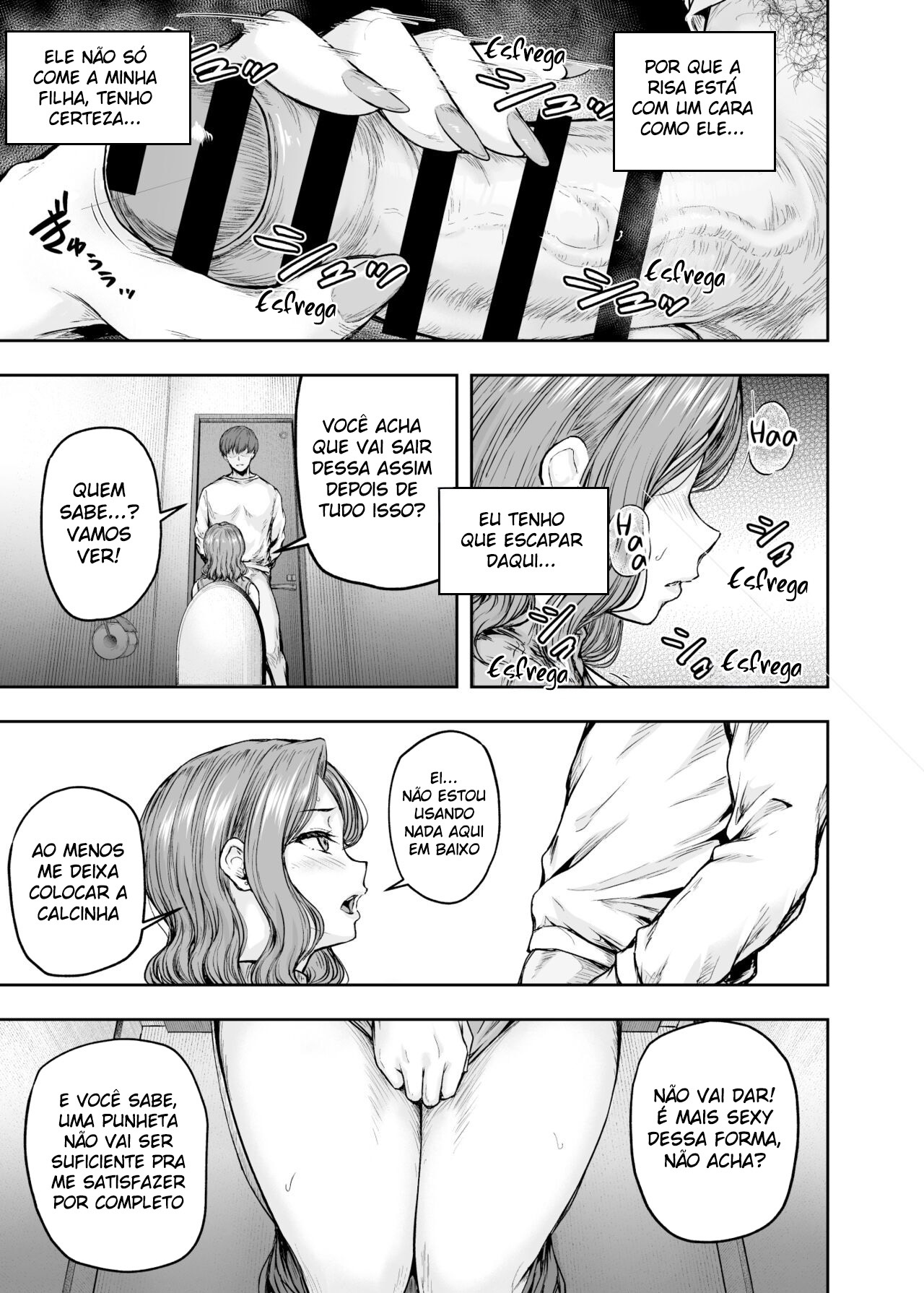 [Sazareito (Ohnaka Ito)] Mama ga Muchuu na Musume no Kareshi 1 - Kono Chinpo wa Kyouikujou Yoroshikunai node Mama ga Shori Shimasu. [Portuguese-BR] [mundohentaioficial.com] [Digital] 图片编号 44