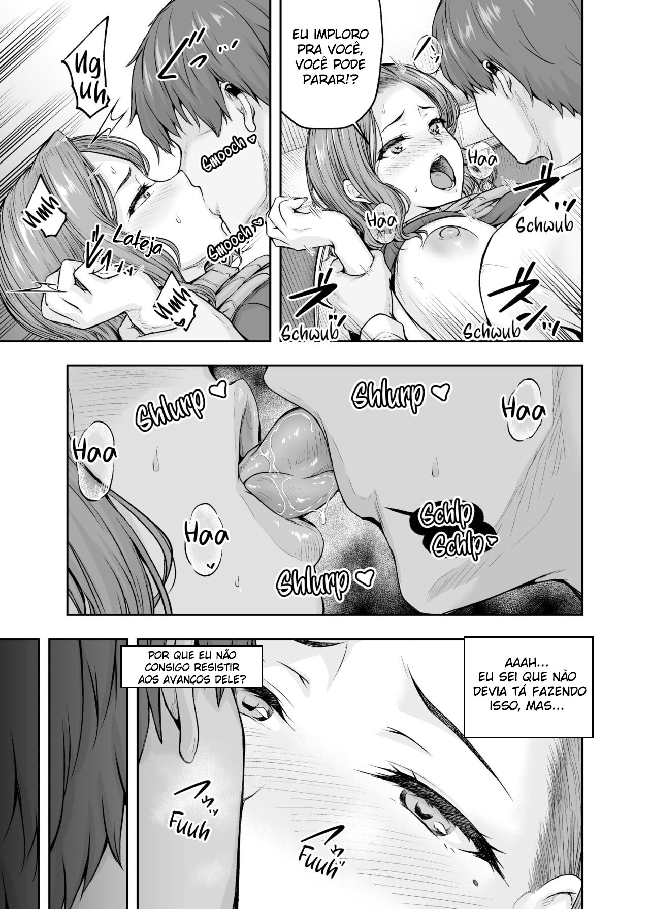 [Sazareito (Ohnaka Ito)] Mama ga Muchuu na Musume no Kareshi 1 - Kono Chinpo wa Kyouikujou Yoroshikunai node Mama ga Shori Shimasu. [Portuguese-BR] [mundohentaioficial.com] [Digital] 图片编号 56