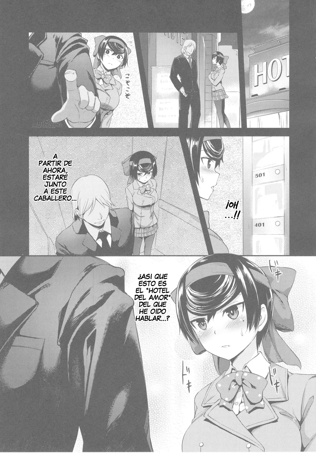 (COMIC1☆13) [chested (Tokupyon)] Haru o Uru Ribbon Hime | La Princesa del Listón Rojo que Vende su Inocencia (Girls und Panzer) [Spanish] [Erwin Pry] imagen número 6