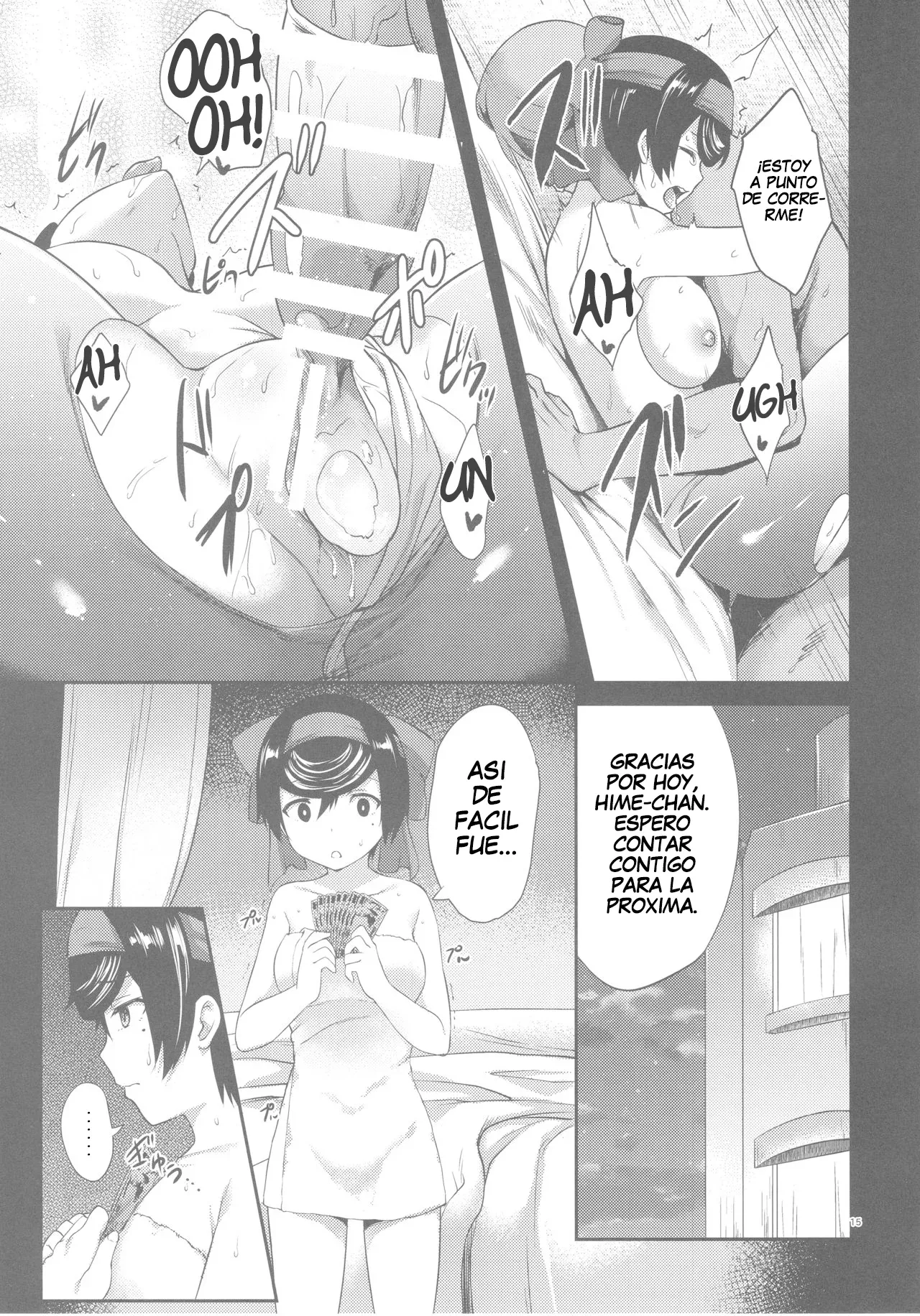 (COMIC1☆13) [chested (Tokupyon)] Haru o Uru Ribbon Hime | La Princesa del Listón Rojo que Vende su Inocencia (Girls und Panzer) [Spanish] [Erwin Pry] imagen número 14