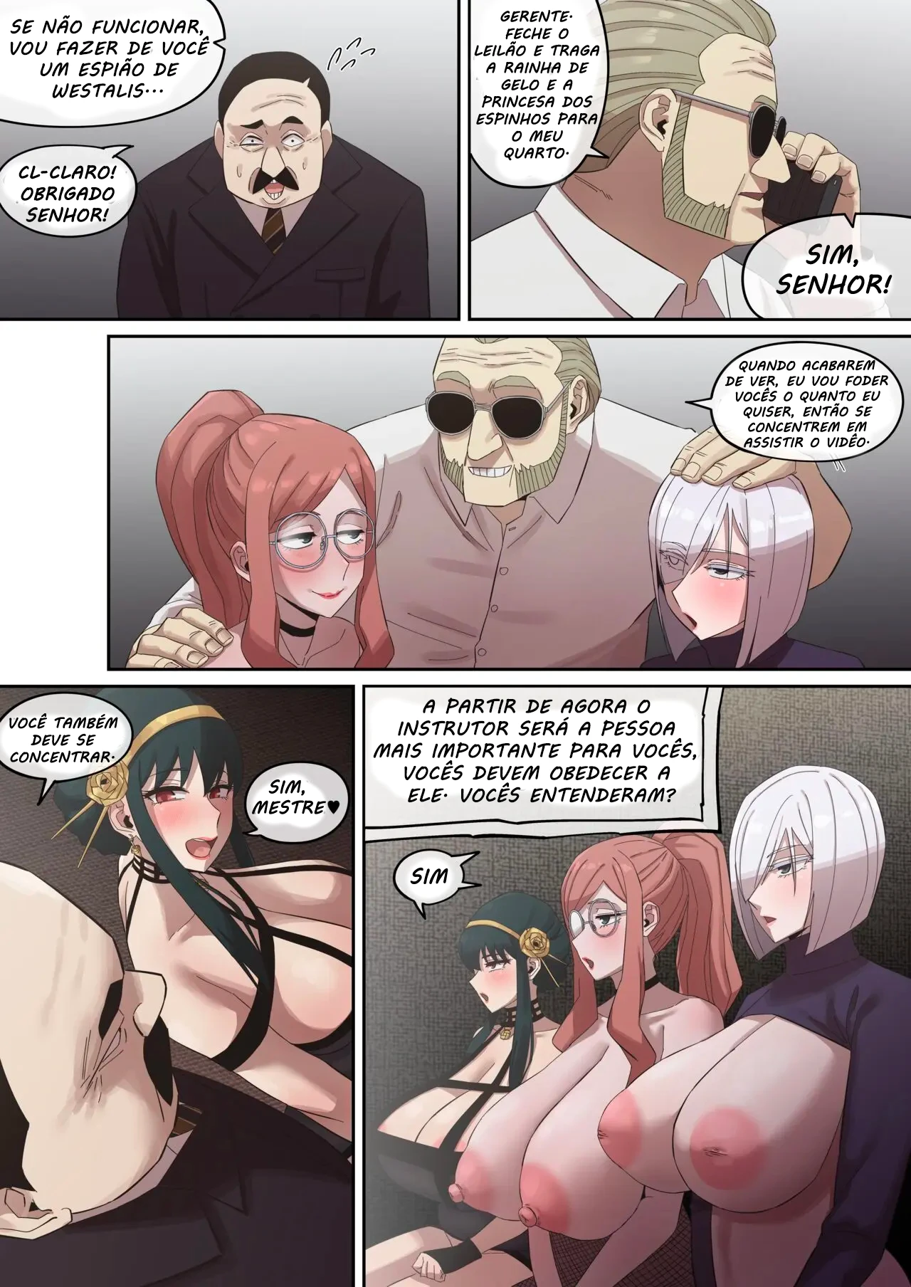 Daraku Mesu-tachi no Shoufu Nisshi (SPY x FAMILY) + Ending 1 and 2 Bildnummer 49