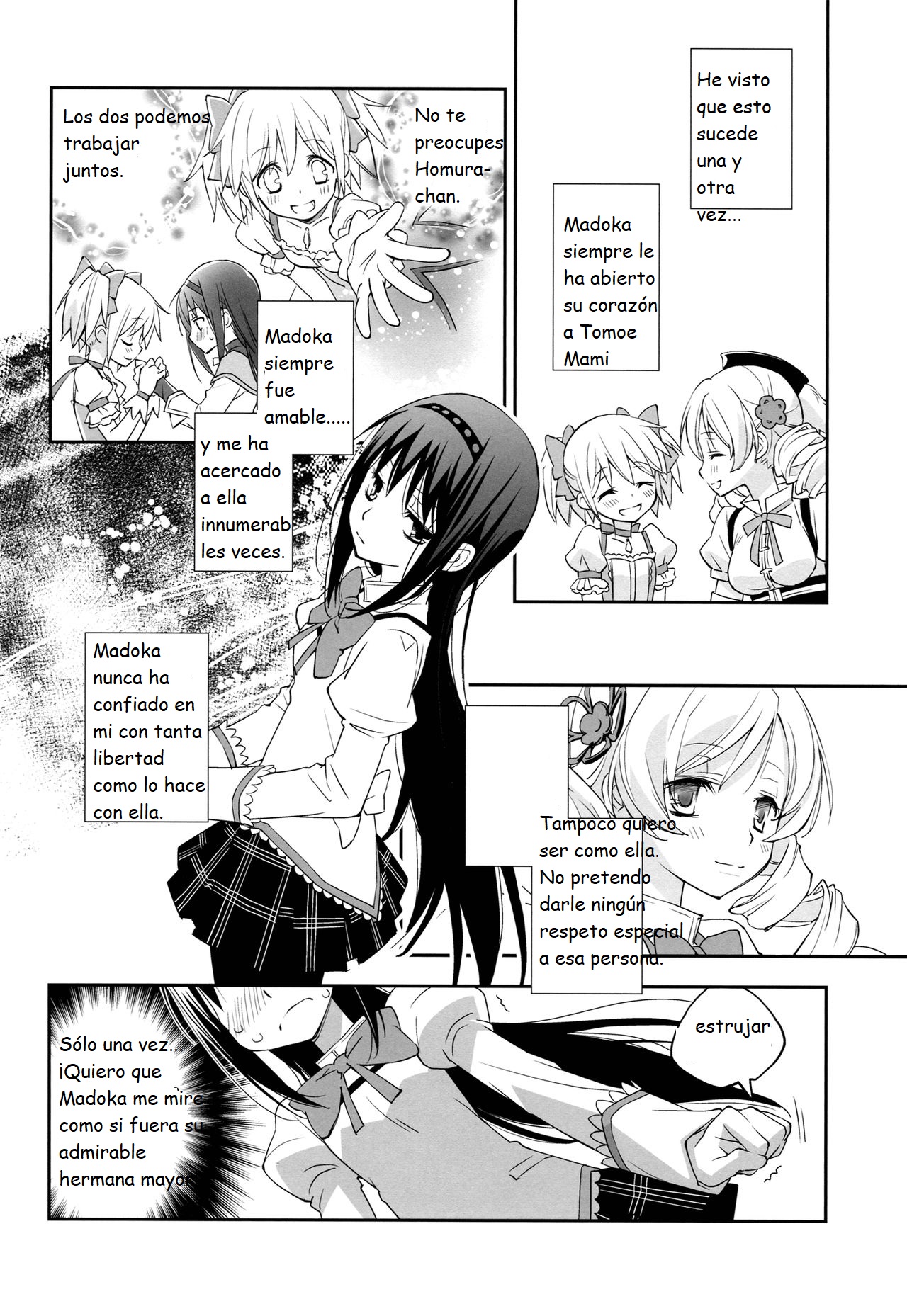 (C83) [Hitomaron (Setouchi Sumako)] Daisuki dayo! 5 | I Love You! 5 (Puella Magi Madoka Magica) [SPANISH] [Traduccion:CristoferDeLosAndes] изображение № 7