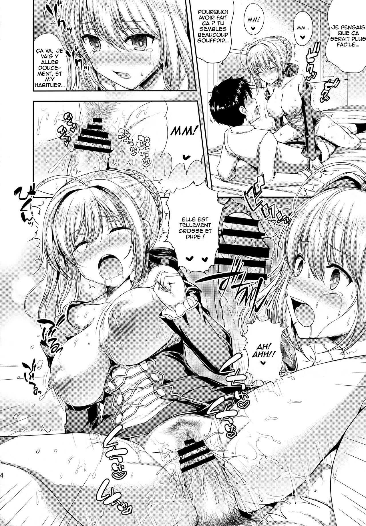 (COMIC1☆13) [An-Arc (Hamo)] Nero-chama ga Osotte Kita!! (Fate/Grand Order) [French] [Northface] numero di immagine  13