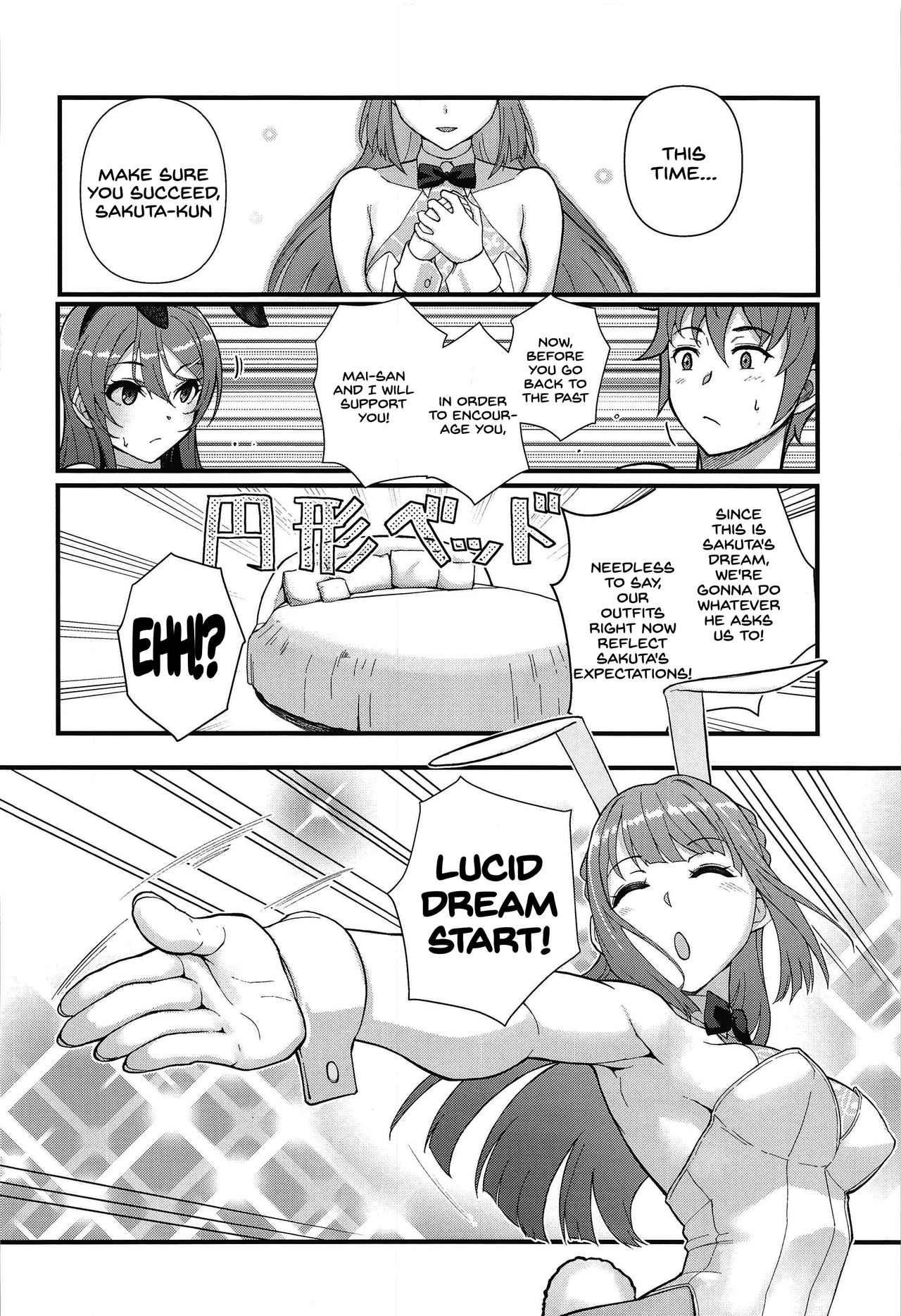 (C97) [Kayoudou (Matsuka)] Lucid Dream (Seishun Buta Yarou wa Bunny Girl Senpai no Yume o Minai) [English] [SDTLs] [Decensored] 이미지 번호 9