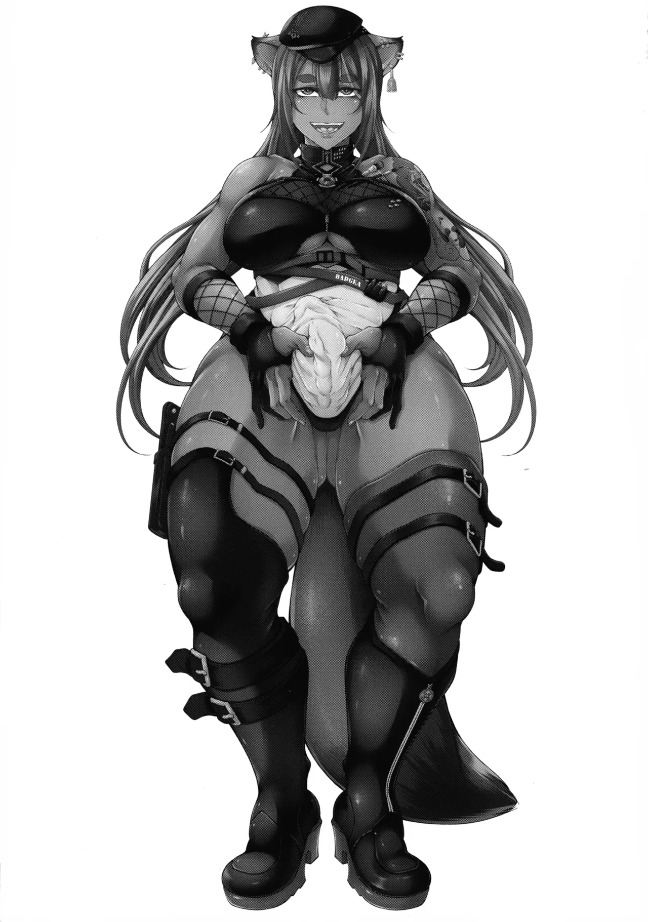 (C105) [Kakitsubata no Yashiro (Kakitsubata Kanae)] Saigetsu Omomukite Kasei no Mujina wa Enmu ni Tora warete (Aogiri Koukou) 이미지 번호 3