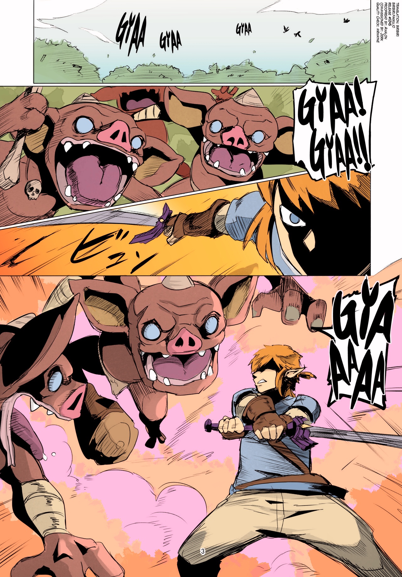 (C93) [UU-ZONE (nuezou)] Ee Ketsu. | Dat Ass. (The Legend of Zelda: Breath of the Wild) [English] [biribiri] [Colorized] numero di immagine  2