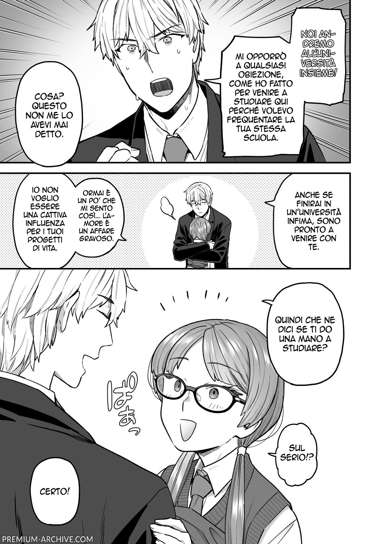 [Sayonara Hornet (Yoshiragi)] Iinchou to Mitsuda-kun no Obenkyoukai | Mitsuda e la capoclasse cercano di studiare [Italian] 画像番号 8