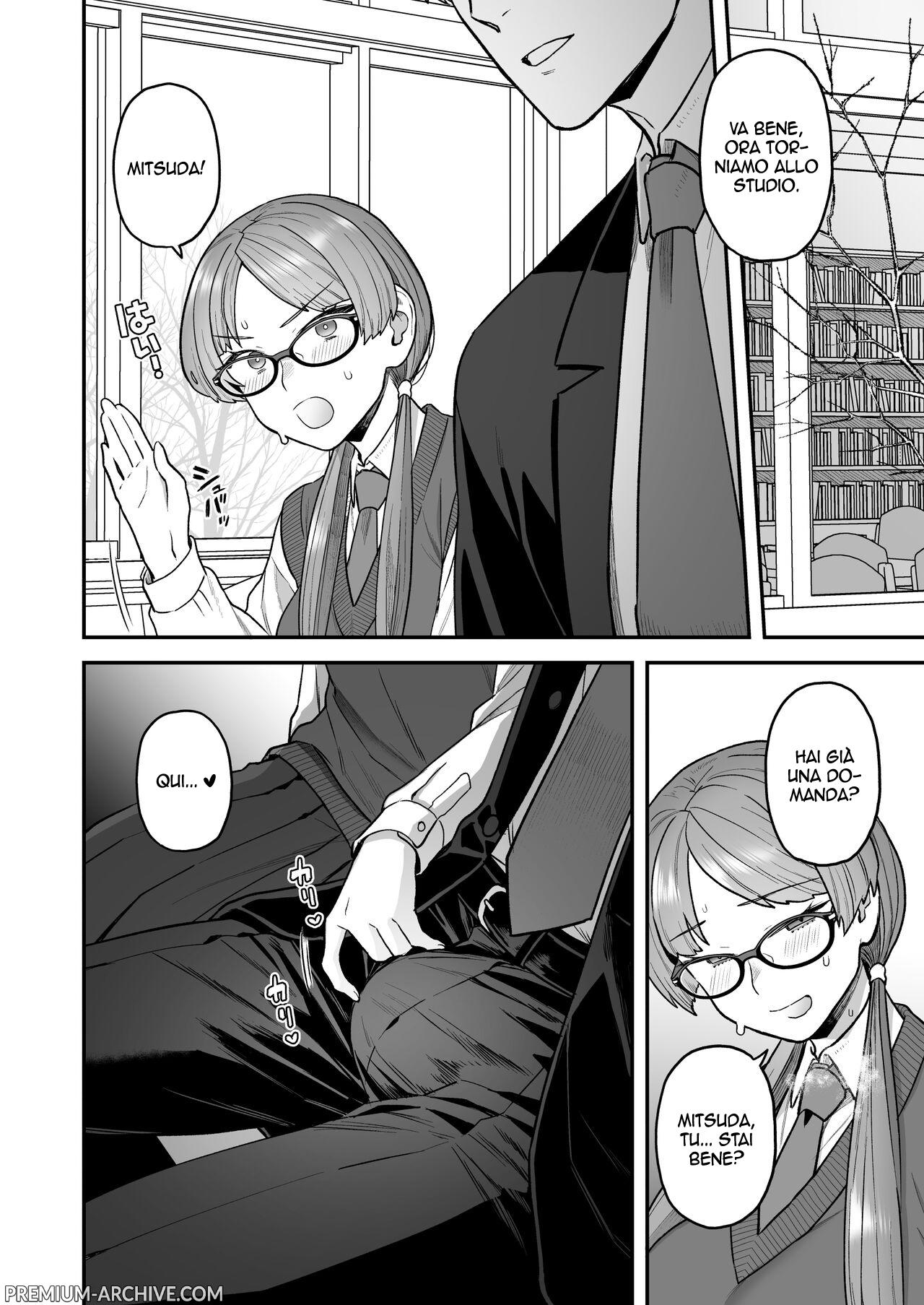 [Sayonara Hornet (Yoshiragi)] Iinchou to Mitsuda-kun no Obenkyoukai | Mitsuda e la capoclasse cercano di studiare [Italian] 画像番号 15