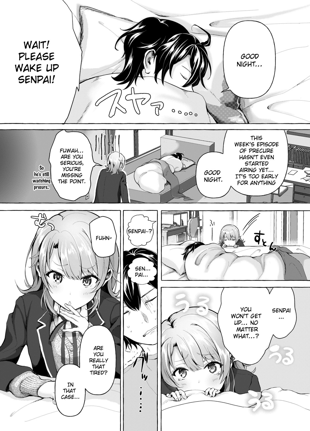 [Shirojia (Shirono Jia)] Ohayou Gozaimasu, Senpai (Yahari Ore no Seishun Love Come wa Machigatteiru.) [English] [NHNL] [Digital] image number 3